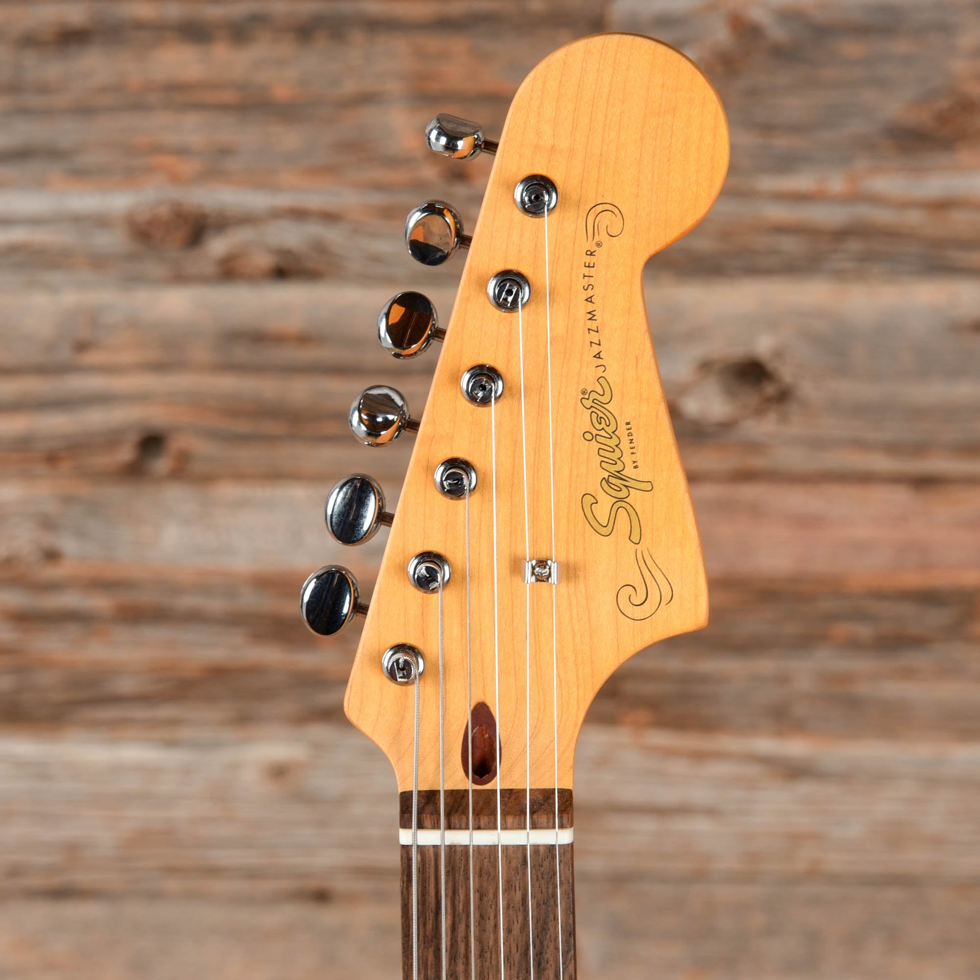 Squier Artist J Mascis Jazzmaster Vintage White Electric Guitars / Solid Body