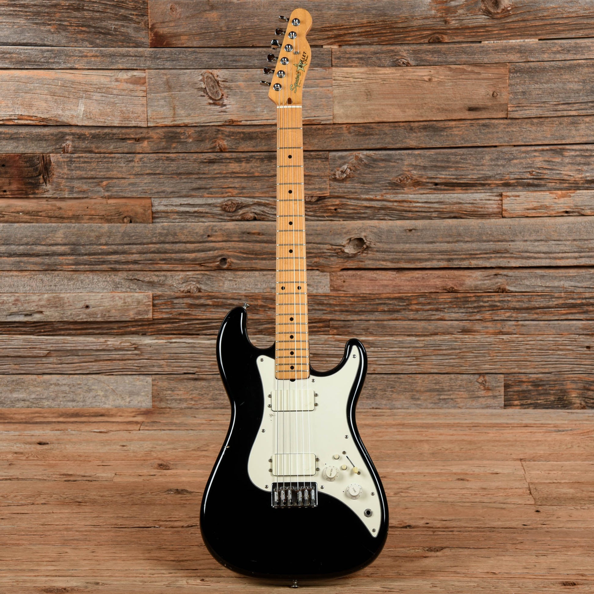 Squier Bullet H-2 Black 1982 Electric Guitars / Solid Body