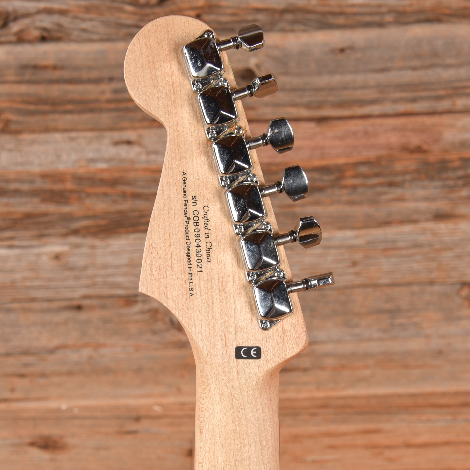 Squier Bullet Stratocaster (Signed by The Police) Black 2009 Electric Guitars / Solid Body