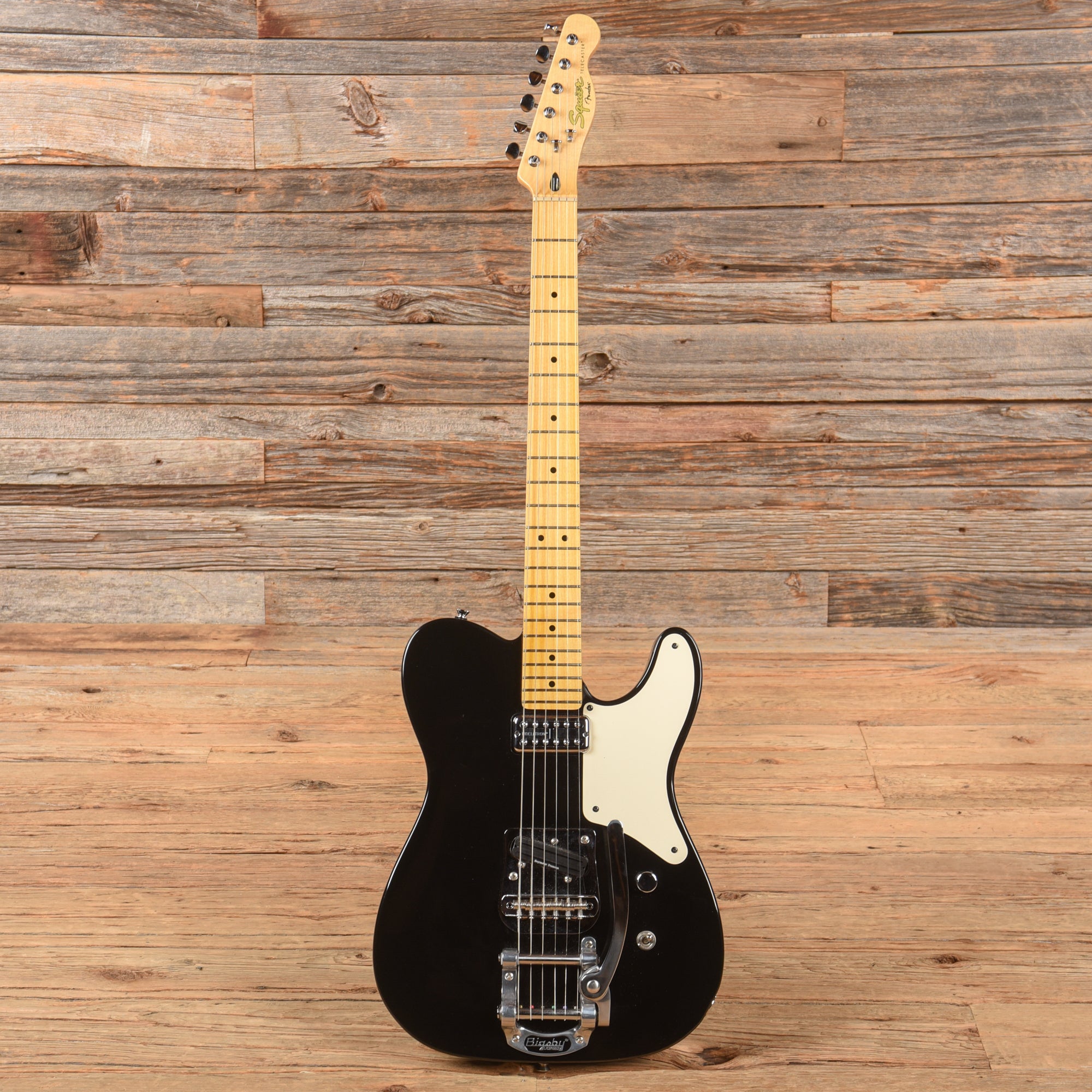Squier Cabronita Telecaster Black Electric Guitars / Solid Body