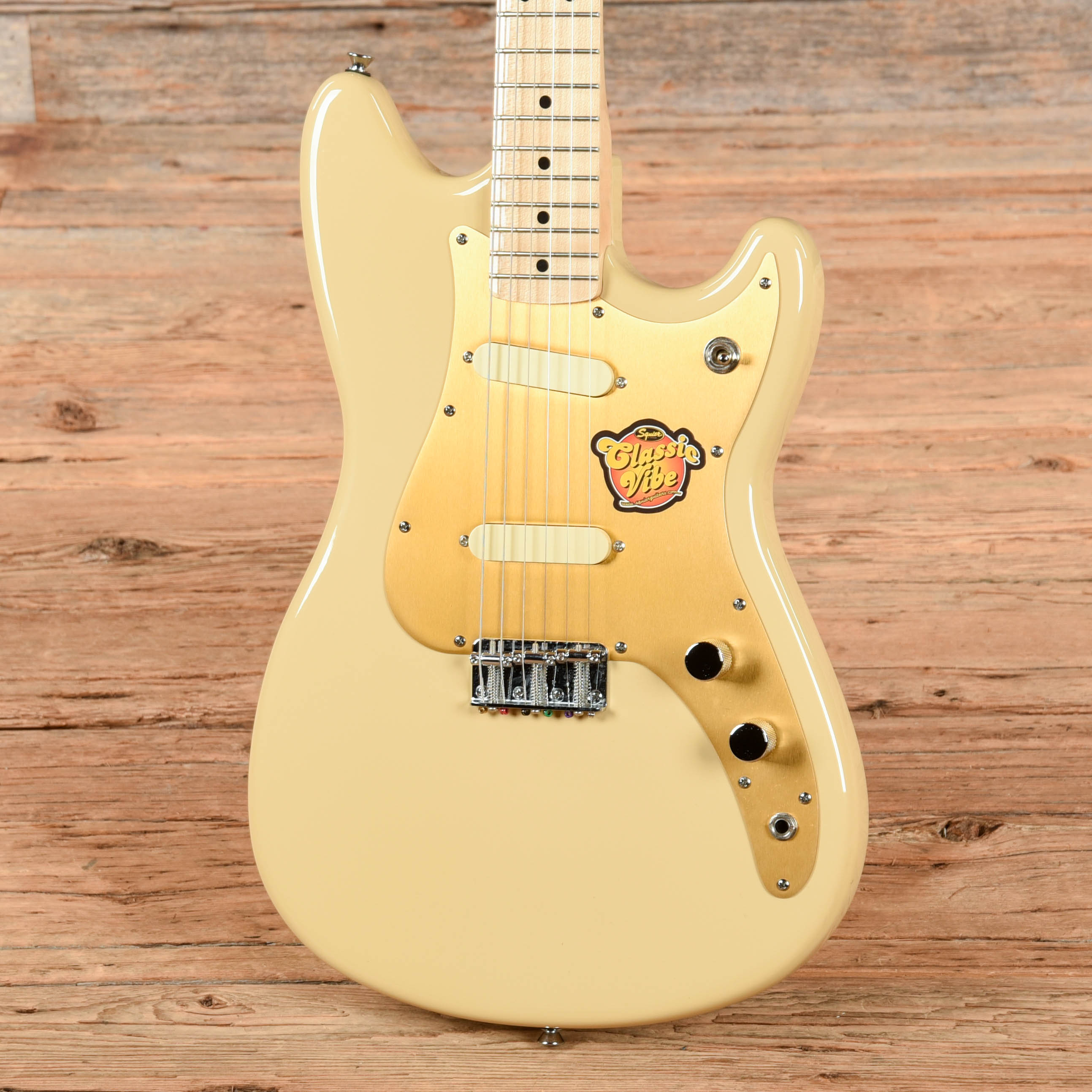 Squier Classic Vibe '50s Duo Sonic Desert Sand 2008 Electric Guitars / Solid Body