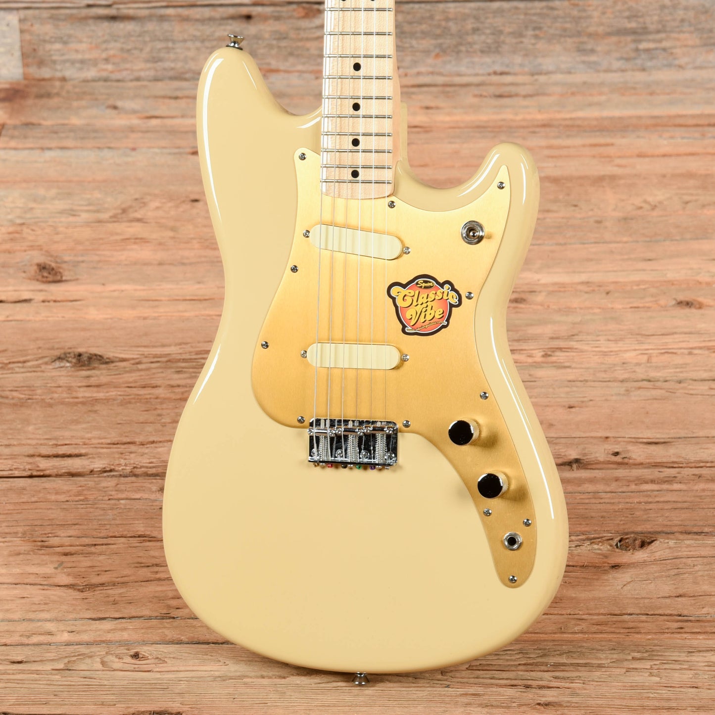 Squier Classic Vibe '50s Duo Sonic Desert Sand 2008 Electric Guitars / Solid Body