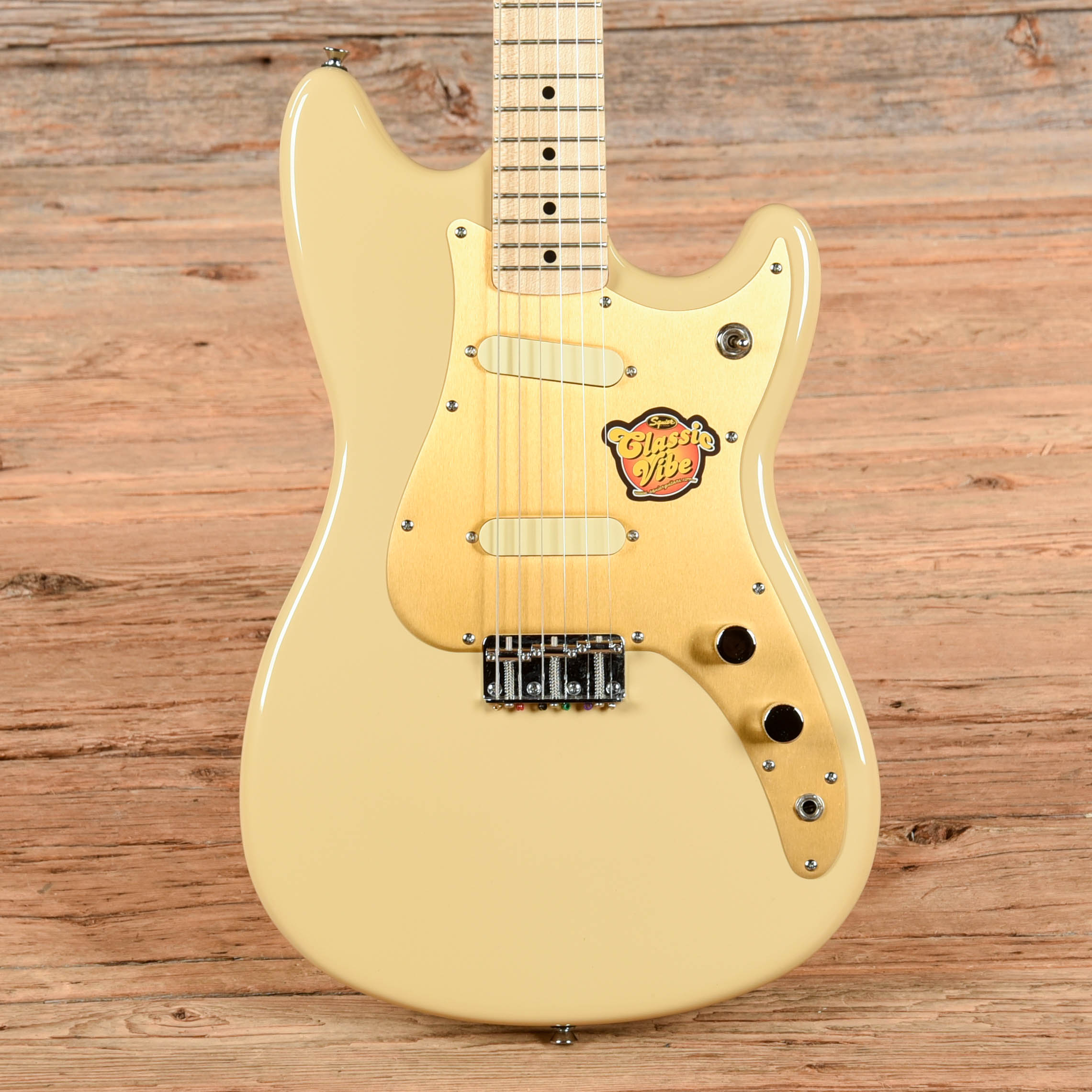 Squier Classic Vibe '50s Duo Sonic Desert Sand 2008 Electric Guitars / Solid Body