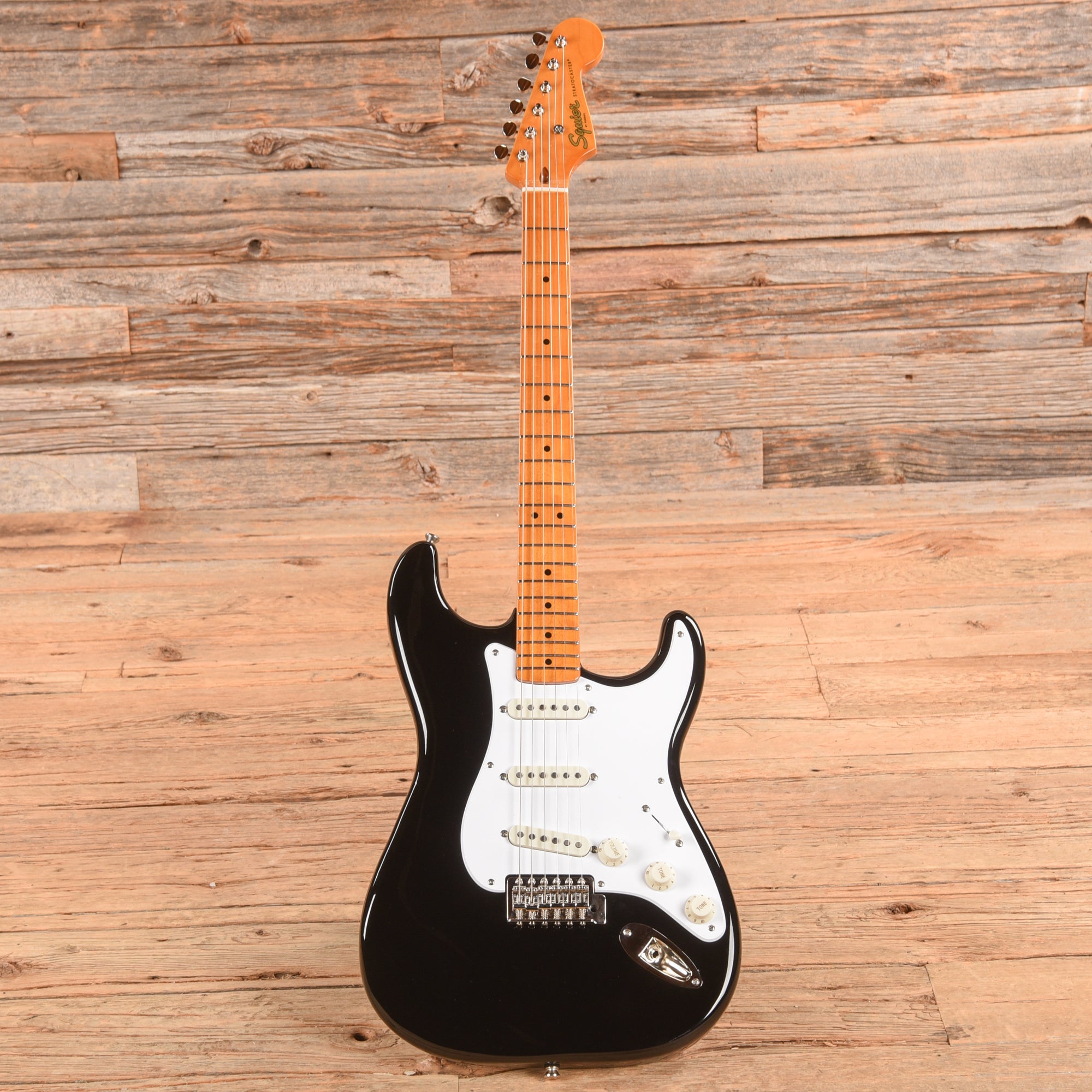 Squier Classic Vibe '50s Stratocaster Black 2022 Electric Guitars / Solid Body