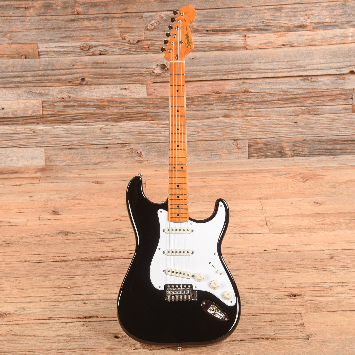 Squier Classic Vibe '50s Stratocaster Black 2022 Electric Guitars / Solid Body