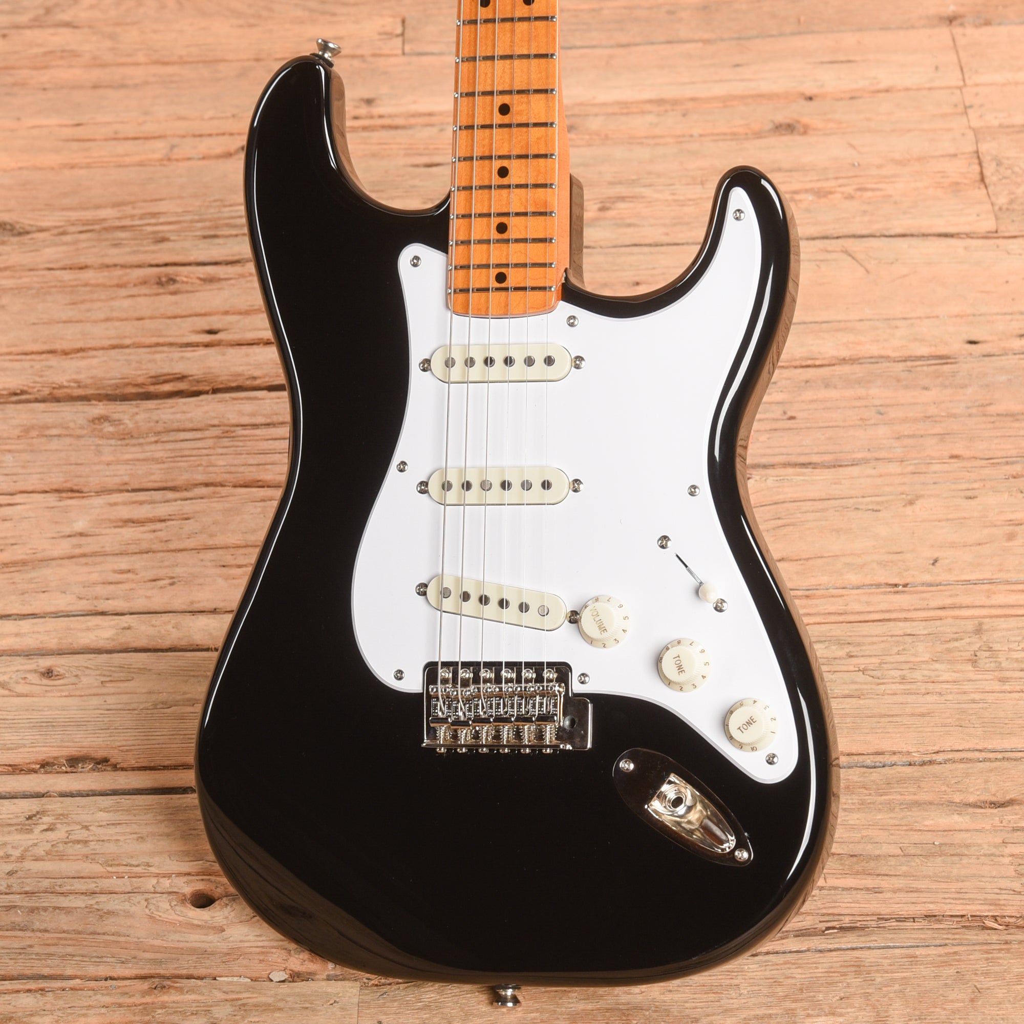 Squier Classic Vibe '50s Stratocaster Black 2022 Electric Guitars / Solid Body