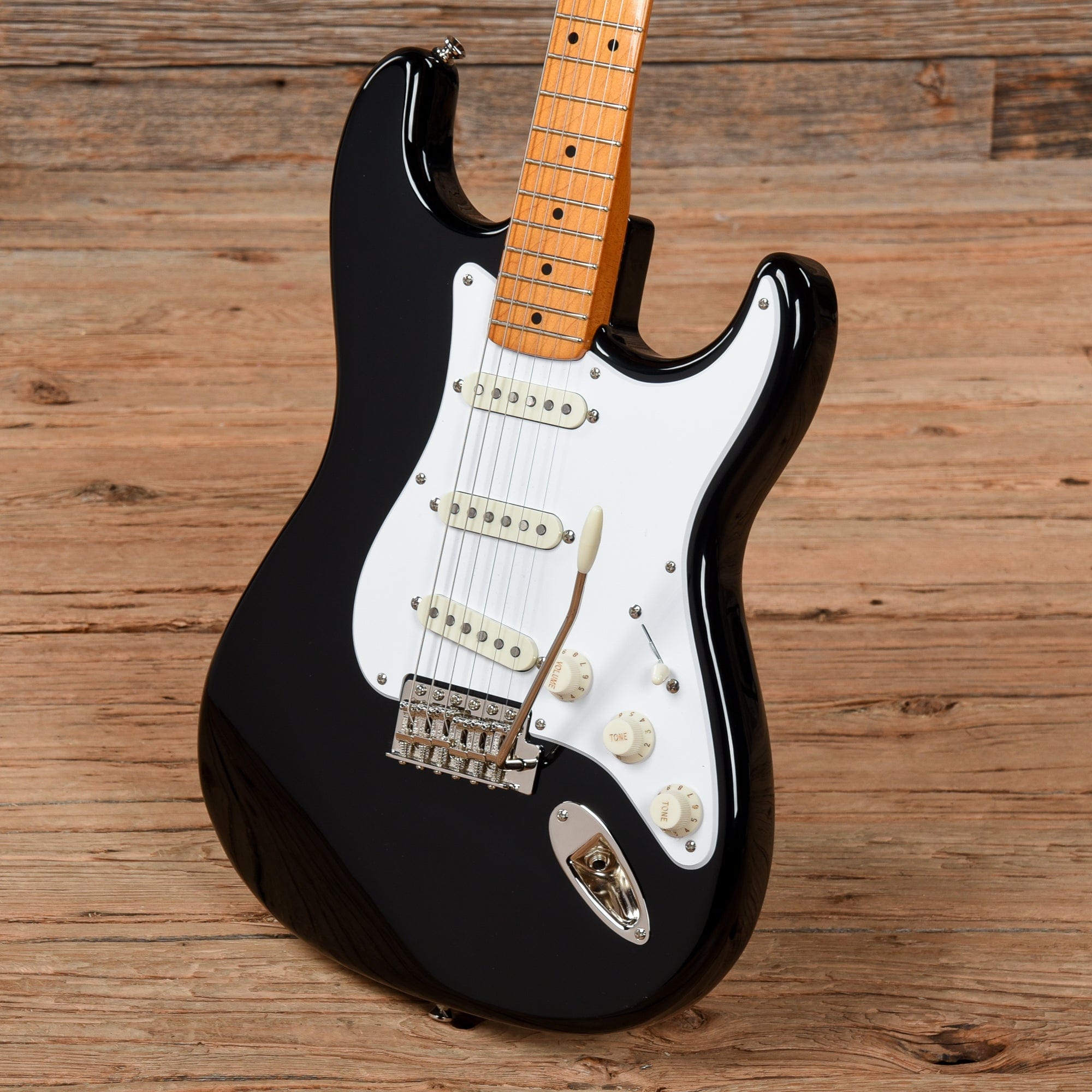 Squier Classic Vibe '50s Stratocaster Black – Chicago Music Exchange