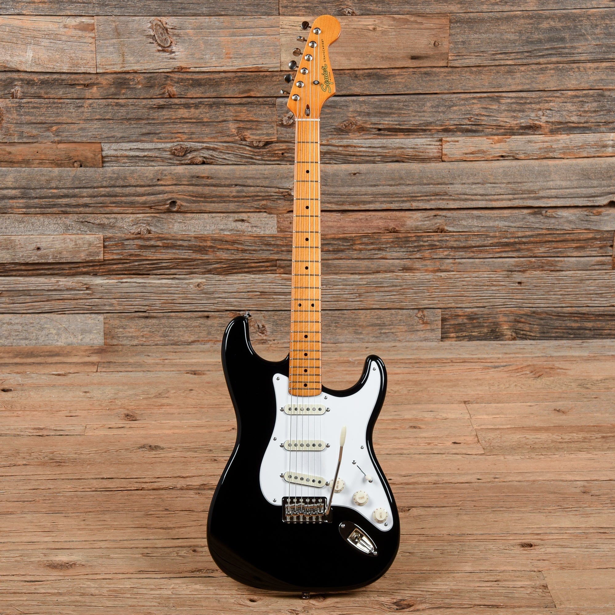 Squier Classic Vibe '50s Stratocaster Black – Chicago Music Exchange