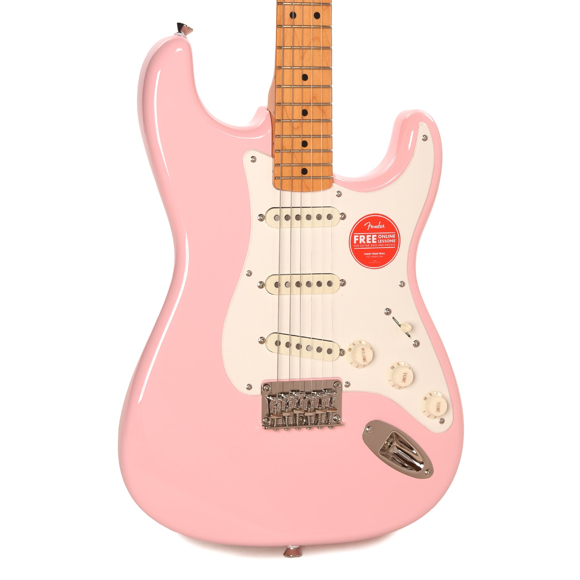Squier Classic Vibe '50s Stratocaster HT Shell Pink Electric Guitars / Solid Body