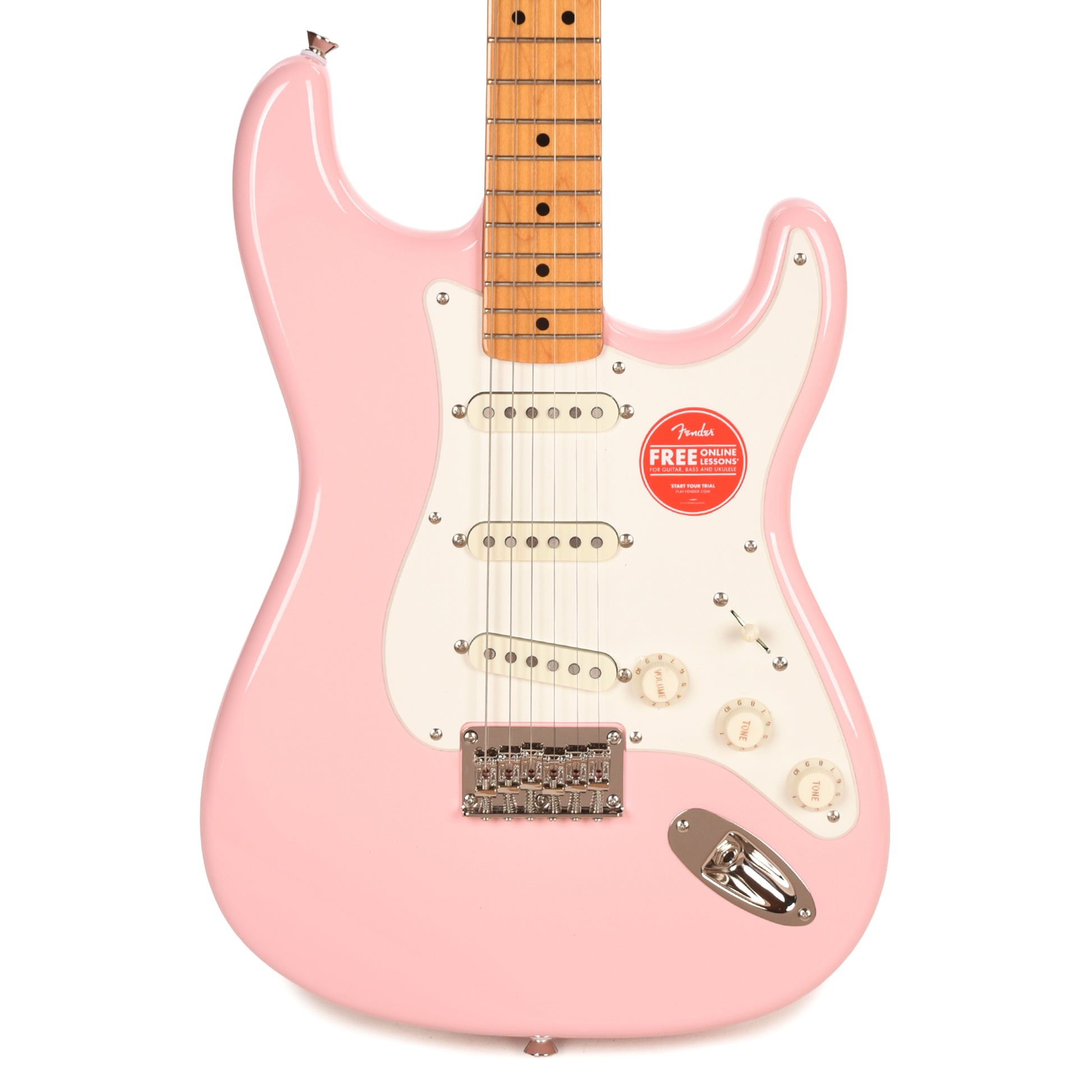 Squier Classic Vibe '50s Stratocaster HT Shell Pink Electric Guitars / Solid Body