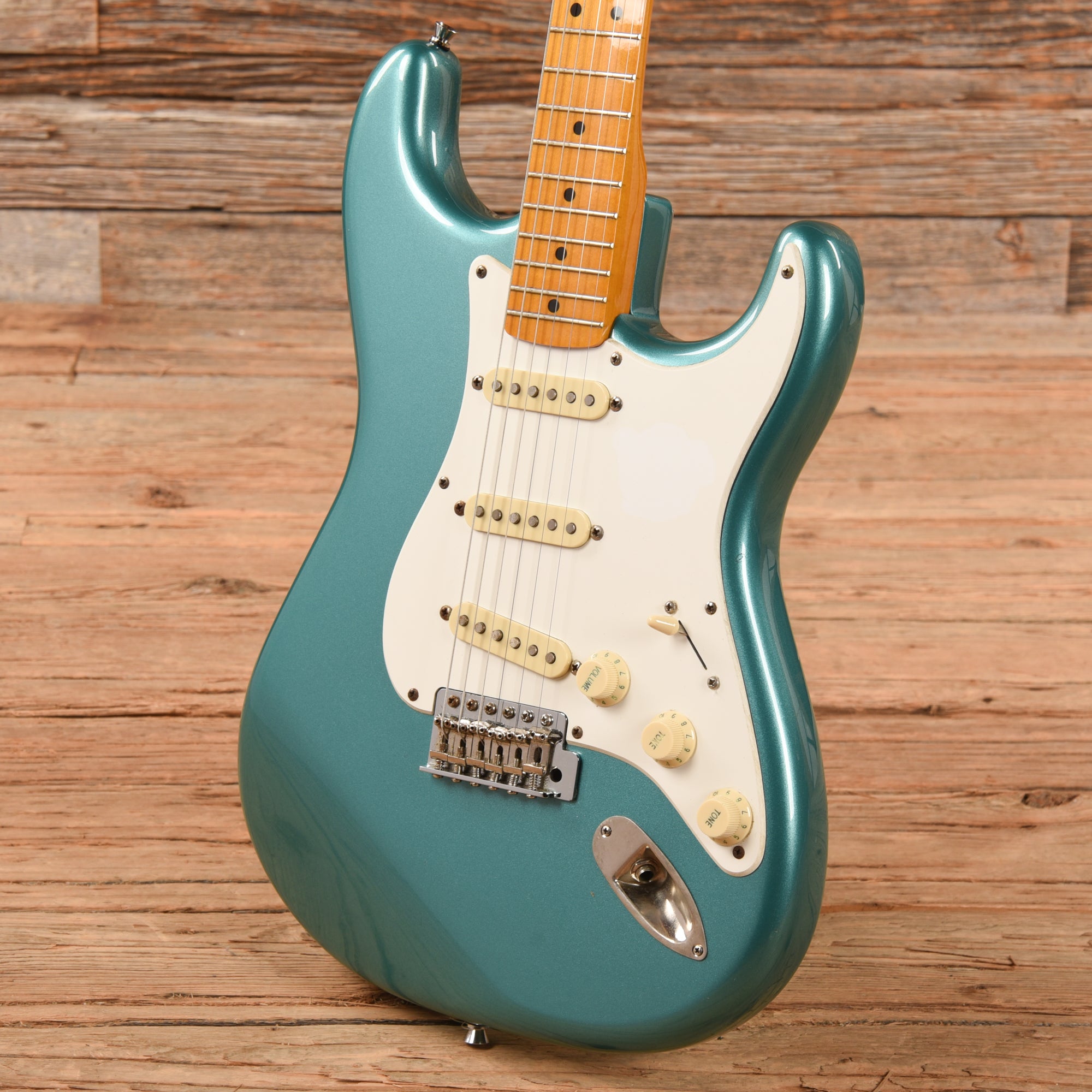 Squier Classic Vibe '50s Stratocaster Sherwood Green Metallic 2014 Electric Guitars / Solid Body