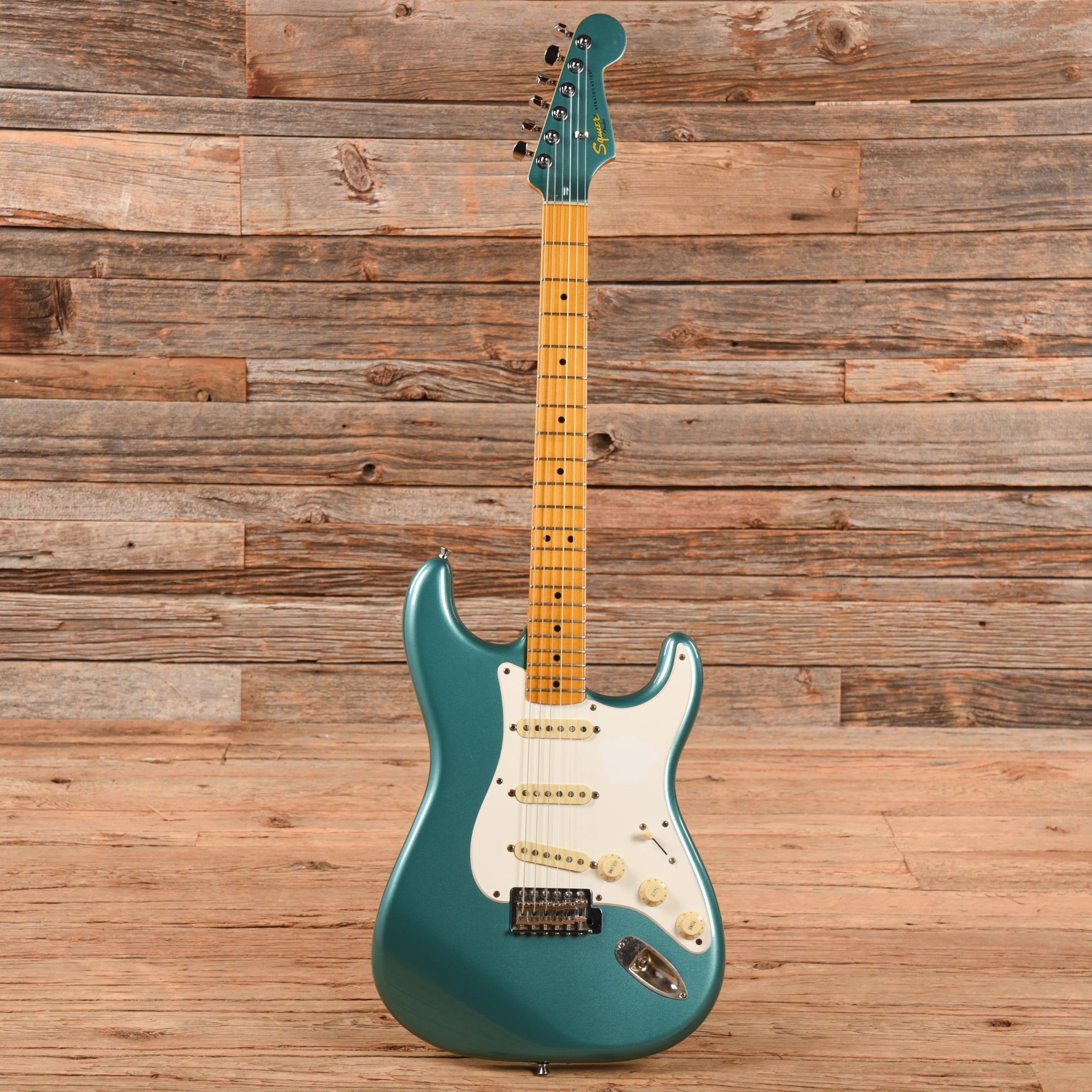 Squier Classic Vibe '50s Stratocaster Sherwood Green Metallic 2014 Electric Guitars / Solid Body