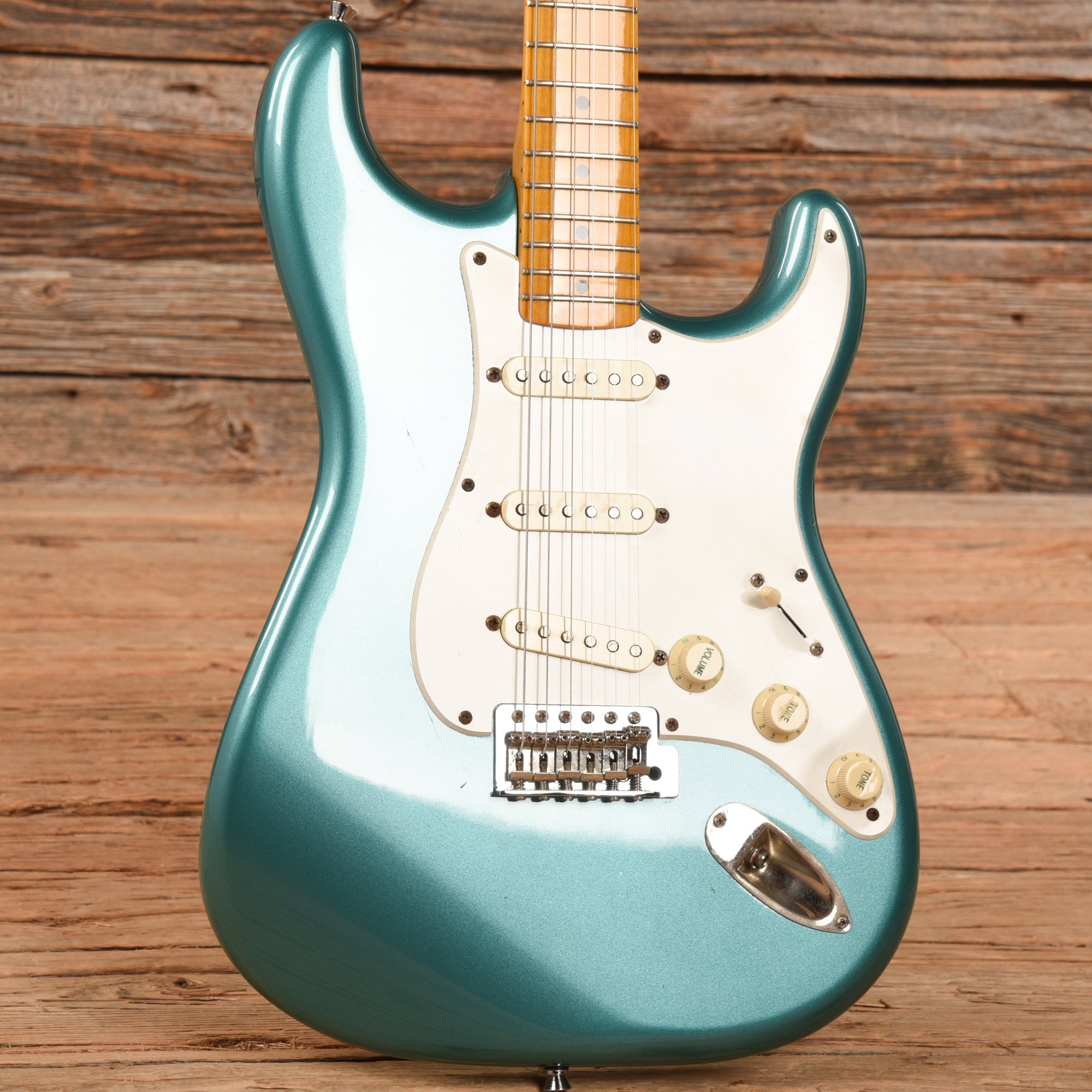 Squier Classic Vibe '50s Stratocaster Sherwood Green Metallic 2014 Electric Guitars / Solid Body