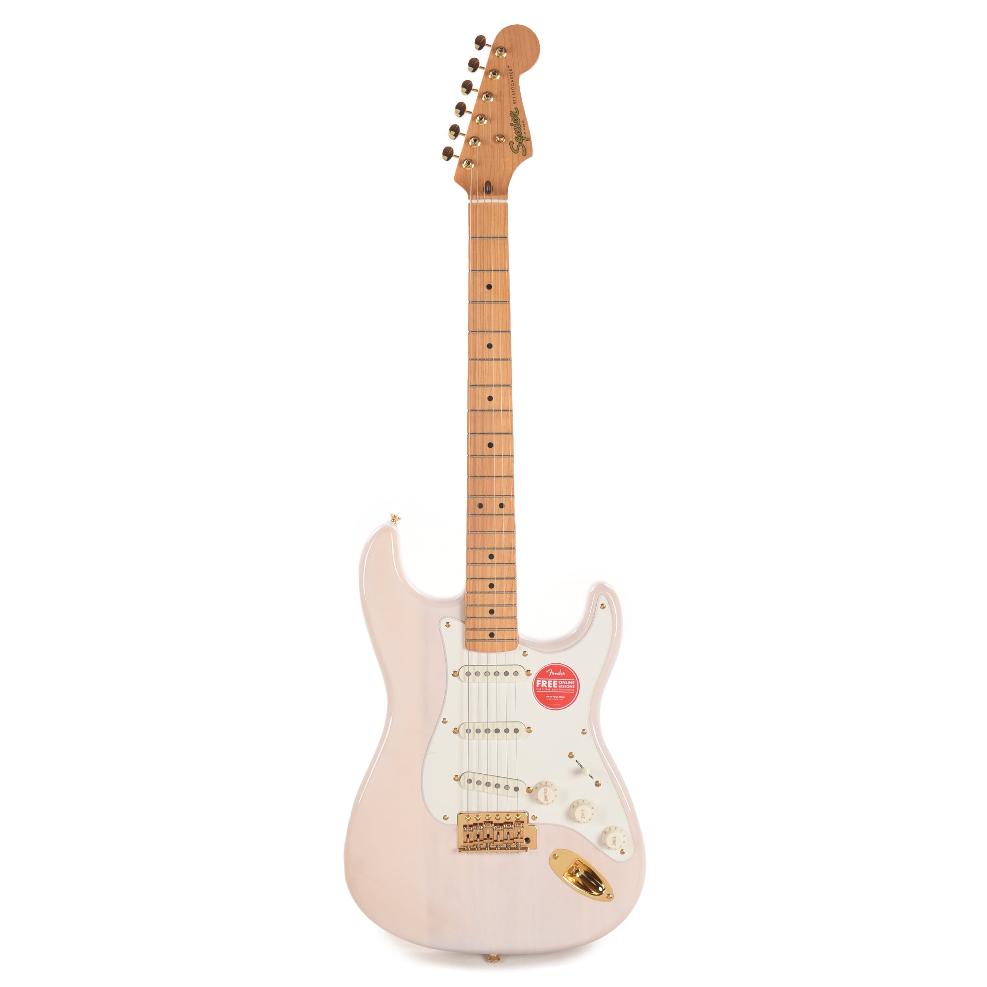 Squier Classic Vibe '50s Stratocaster White Blonde w/Gold Hardware Electric Guitars / Solid Body