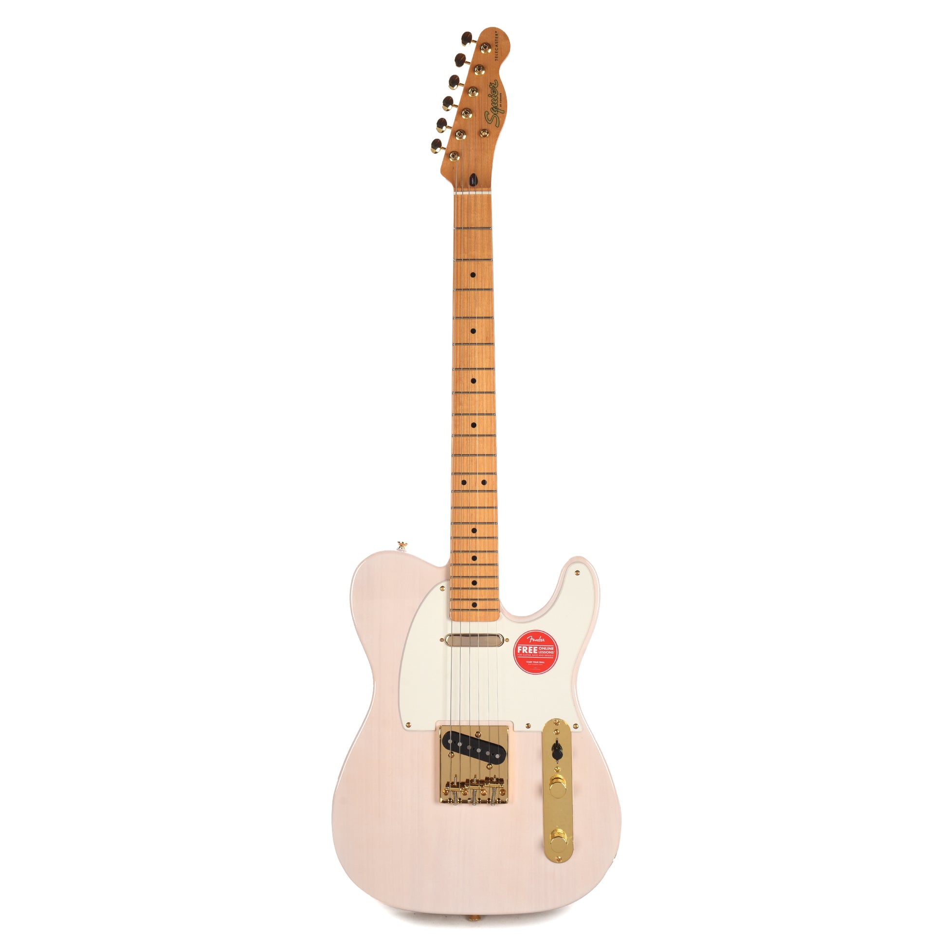Squier Classic Vibe '50s Telecaster White Blonde w/Gold Hardware Electric Guitars / Solid Body