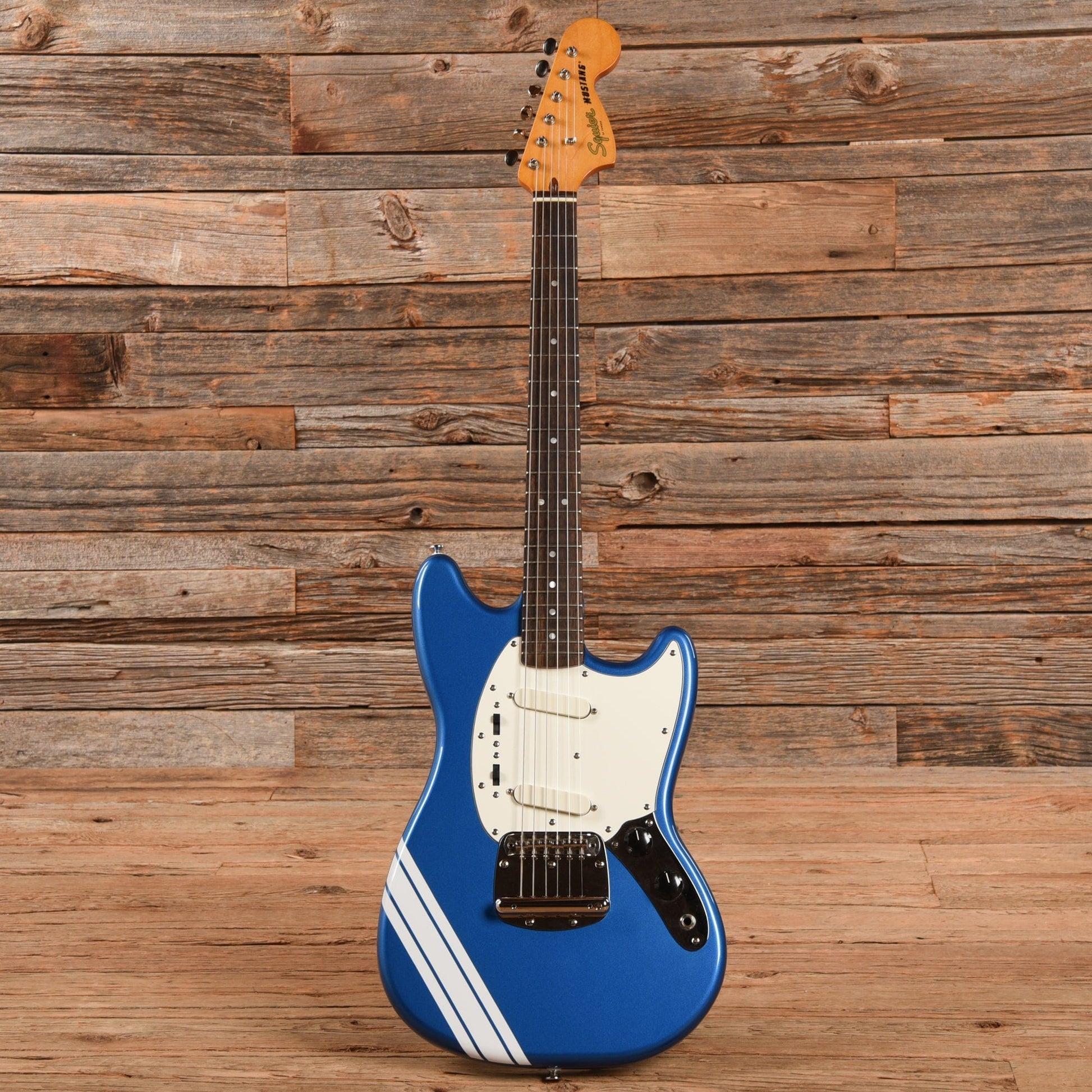 Squier Classic Vibe 60's Mustang CME Exclusive Competition Lake Placid Blue 2021 Electric Guitars / Solid Body
