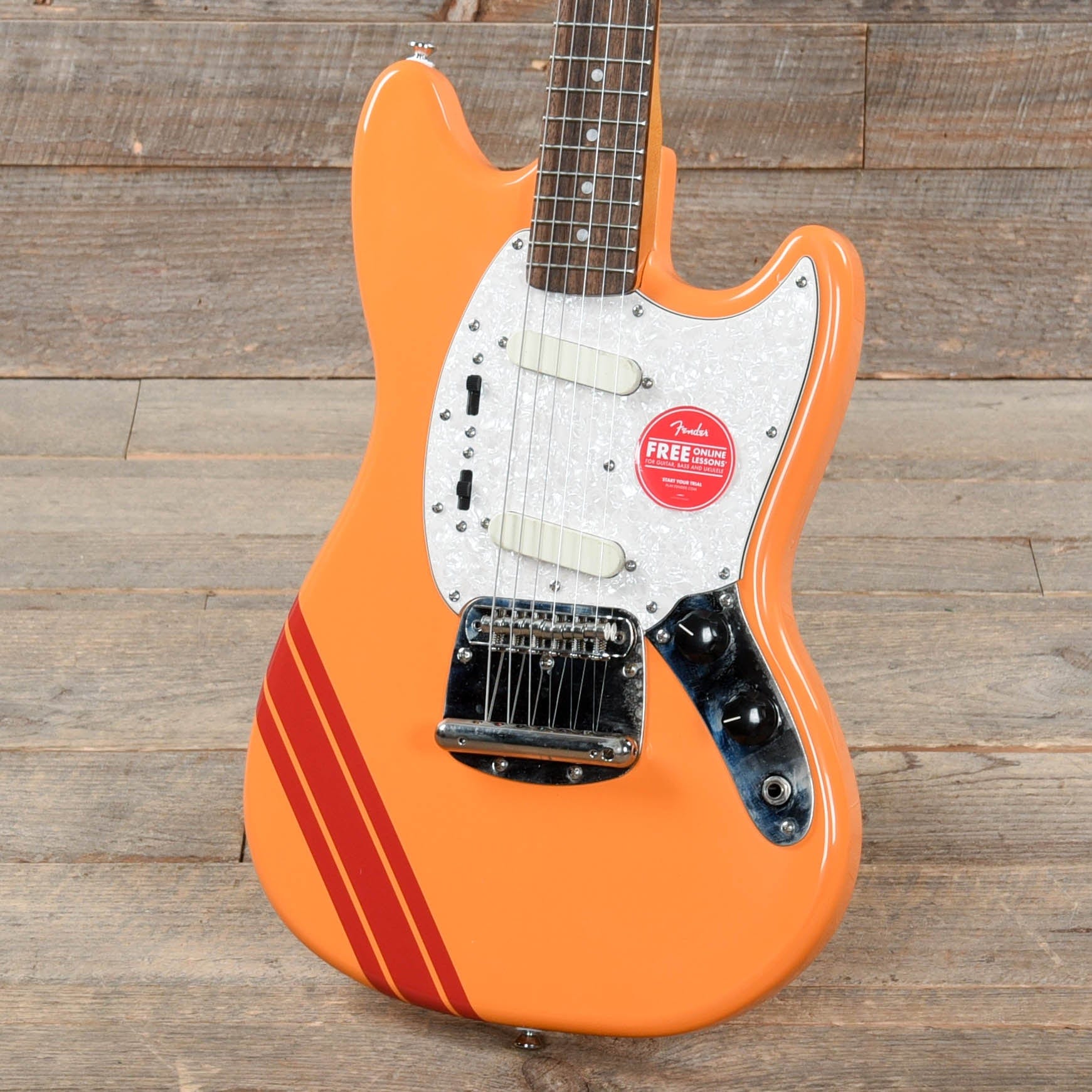 Squier Classic Vibe '60s Competition Mustang Capri Orange w/Dakota