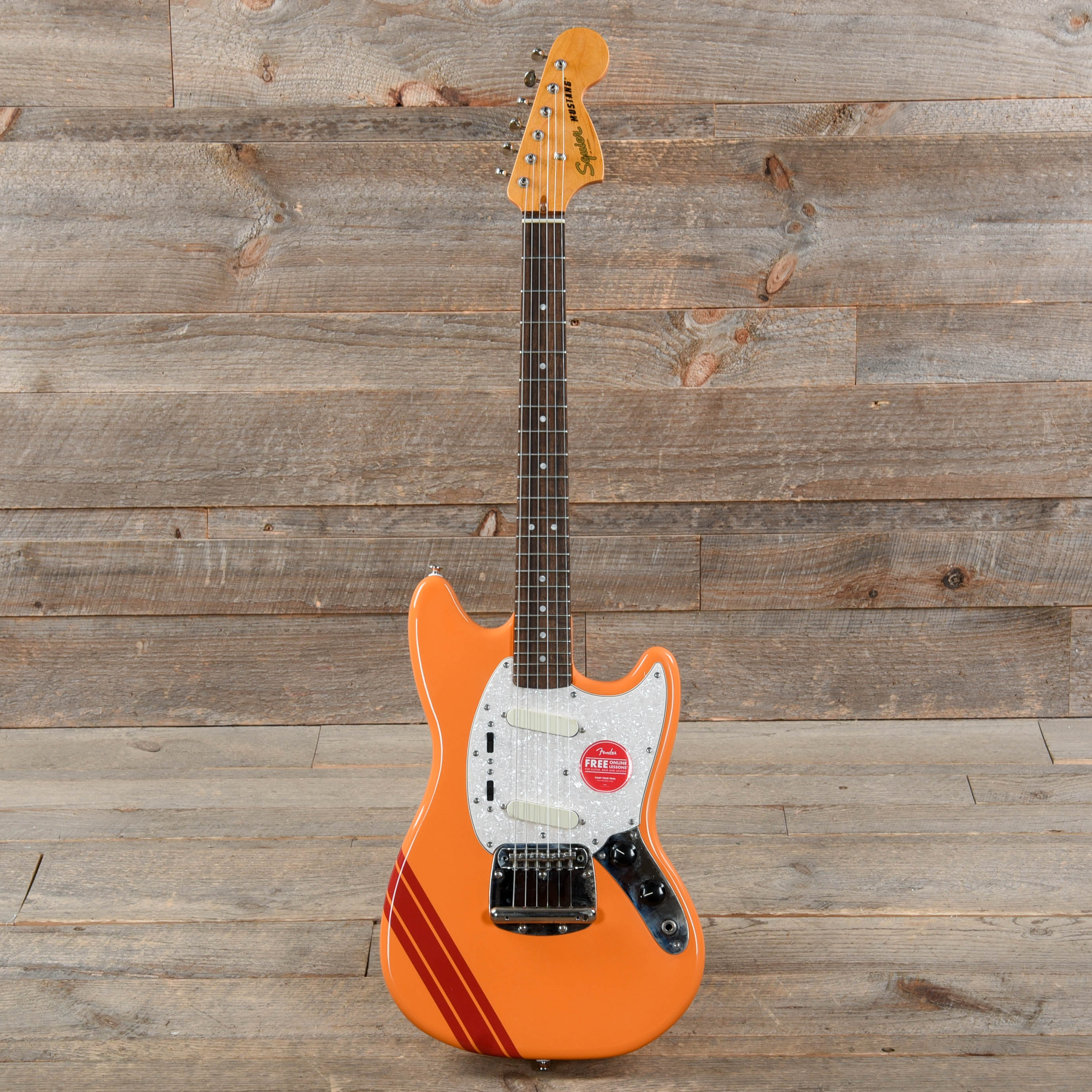 Squier Classic Vibe '60s Competition Mustang Capri Orange w/Dakota