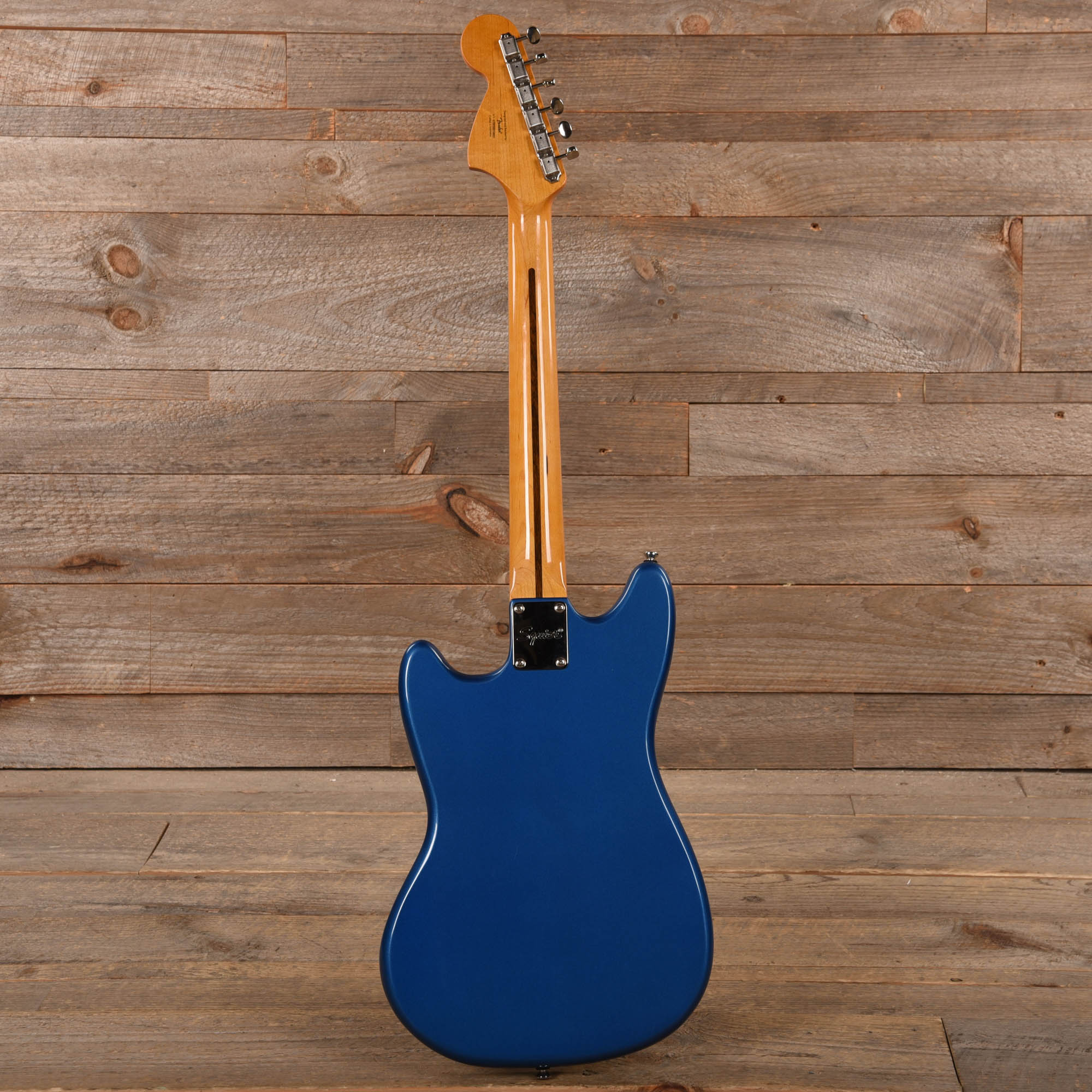 Squier Classic Vibe '60s Competition Mustang Lake Placid Blue w/Olympic White Stripes Electric Guitars / Solid Body