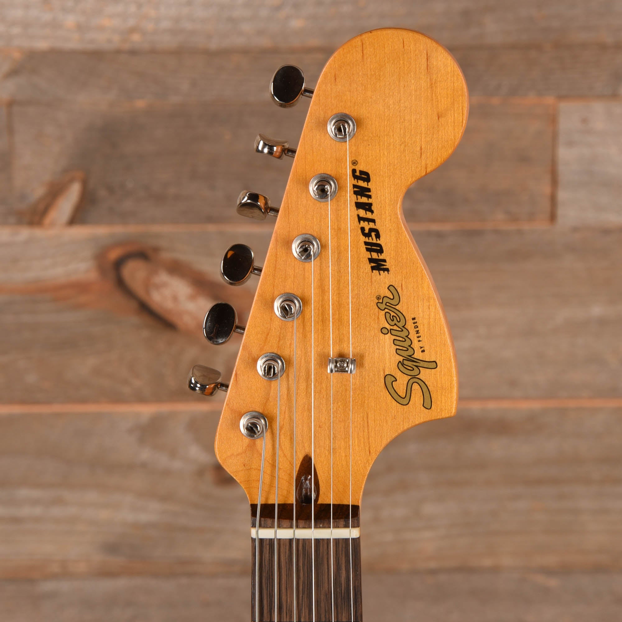 Squier Classic Vibe '60s Competition Mustang Lake Placid Blue w/Olympic White Stripes Electric Guitars / Solid Body