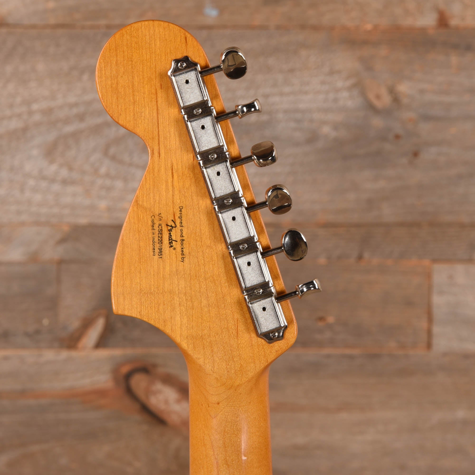 Squier Classic Vibe '60s Competition Mustang Lake Placid Blue w/Olympic White Stripes Electric Guitars / Solid Body