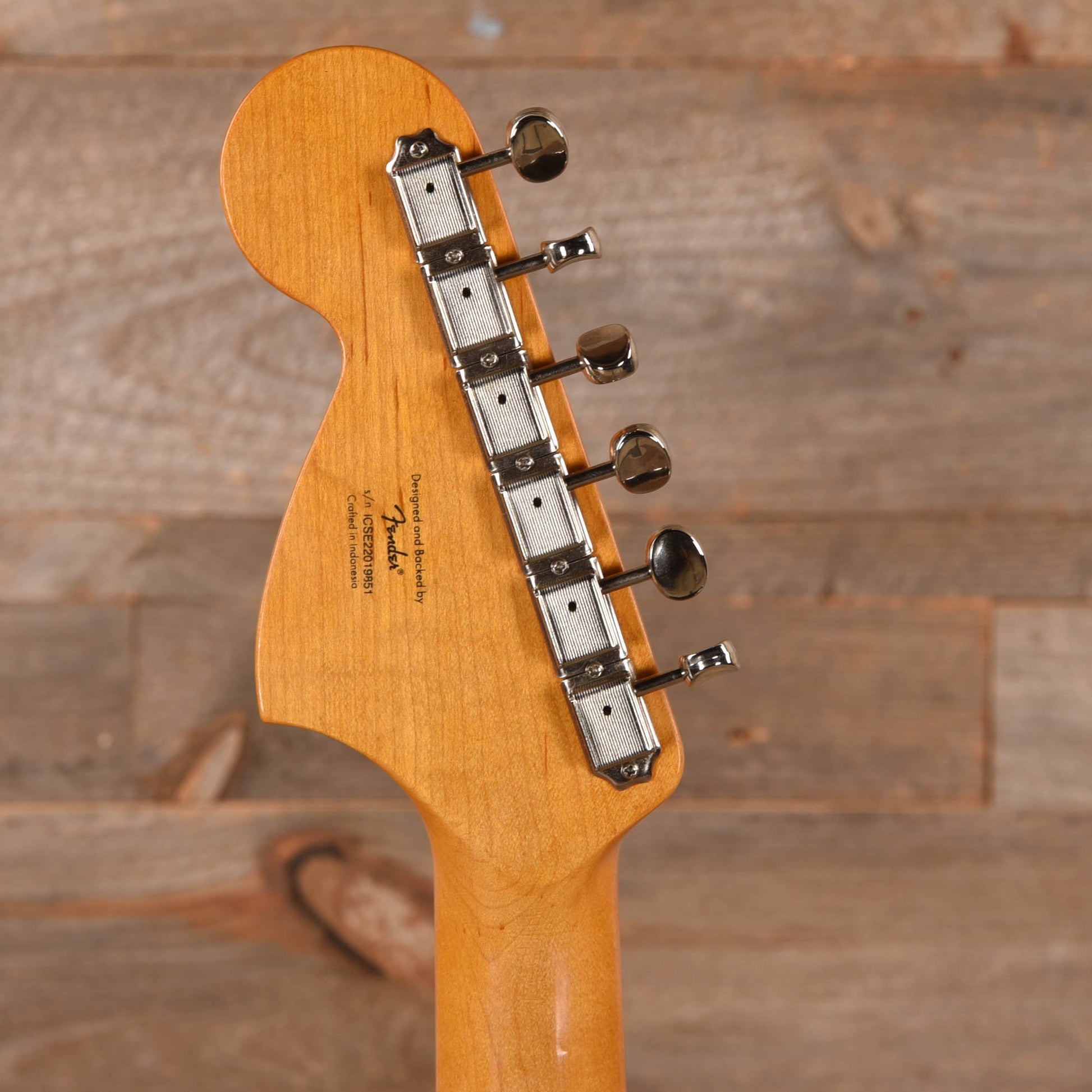 Squier Classic Vibe '60s Competition Mustang Lake Placid Blue w/Olympic White Stripes Electric Guitars / Solid Body
