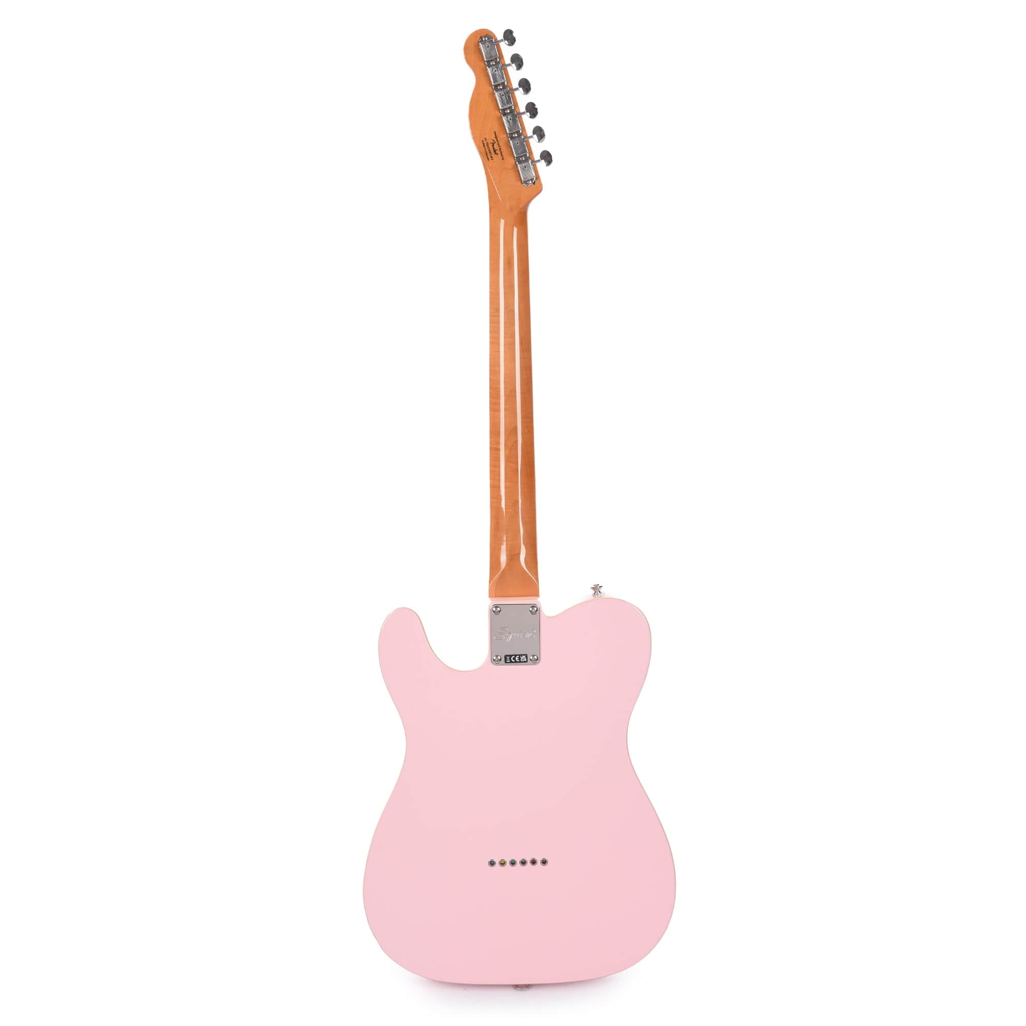Squier Classic Vibe 60s Custom Telecaster HS Shell Pink Electric Guitars / Solid Body