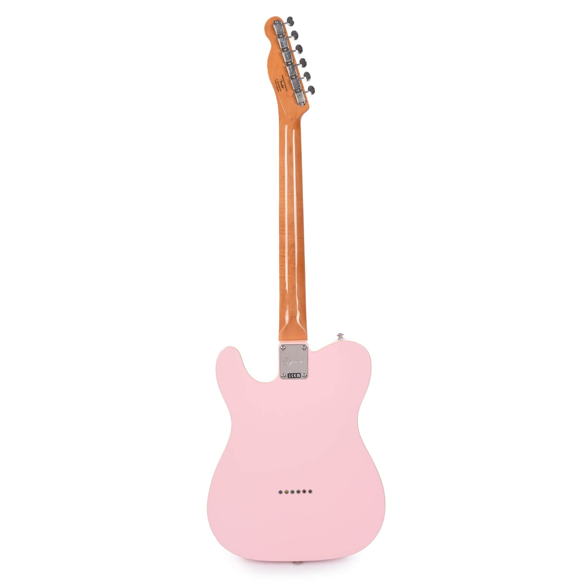 Squier Classic Vibe 60s Custom Telecaster HS Shell Pink Electric Guitars / Solid Body