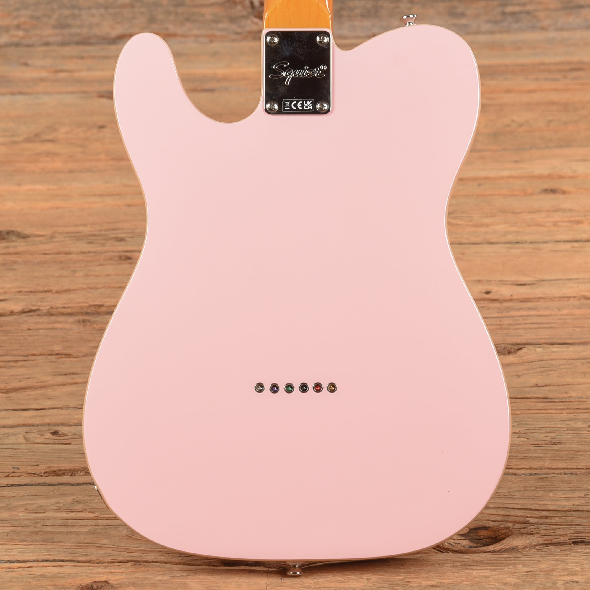 Squier Classic Vibe '60s Custom Telecaster HS Shell Pink Electric Guitars / Solid Body