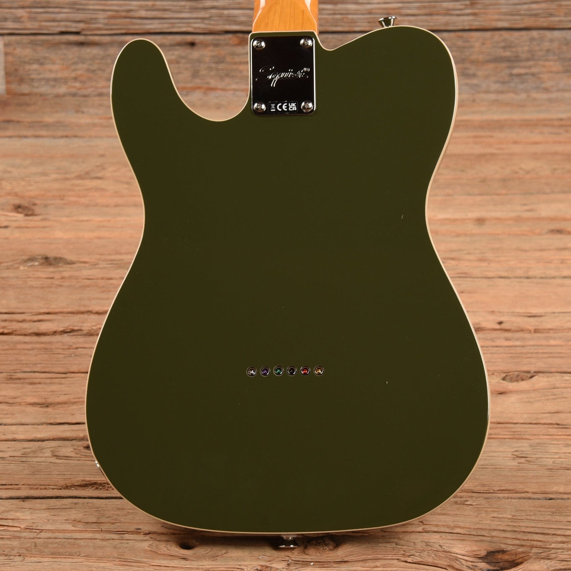 Squier Classic Vibe '60s Custom Telecaster Olive Electric Guitars / Solid Body