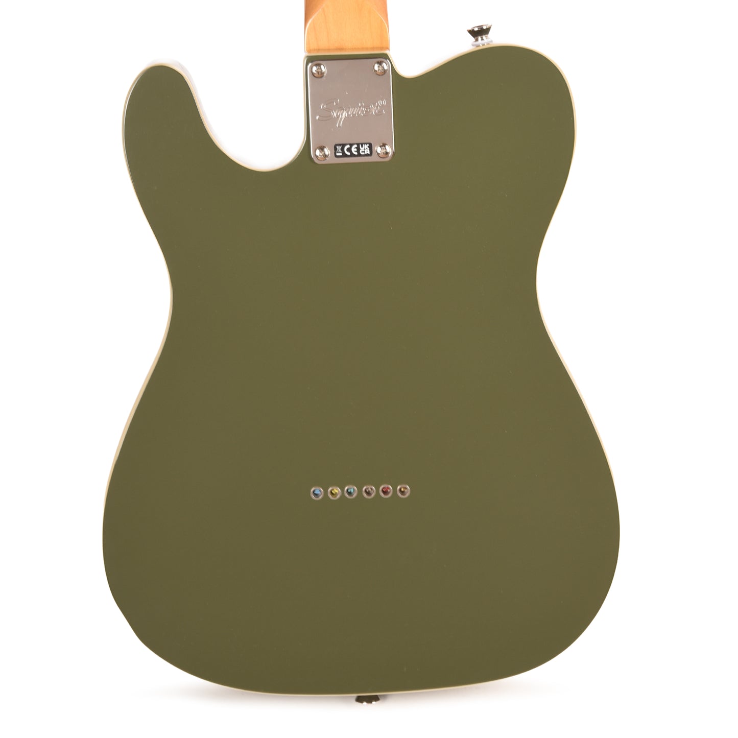 Squier Classic Vibe '60s Custom Telecaster Olive Electric Guitars / Solid Body