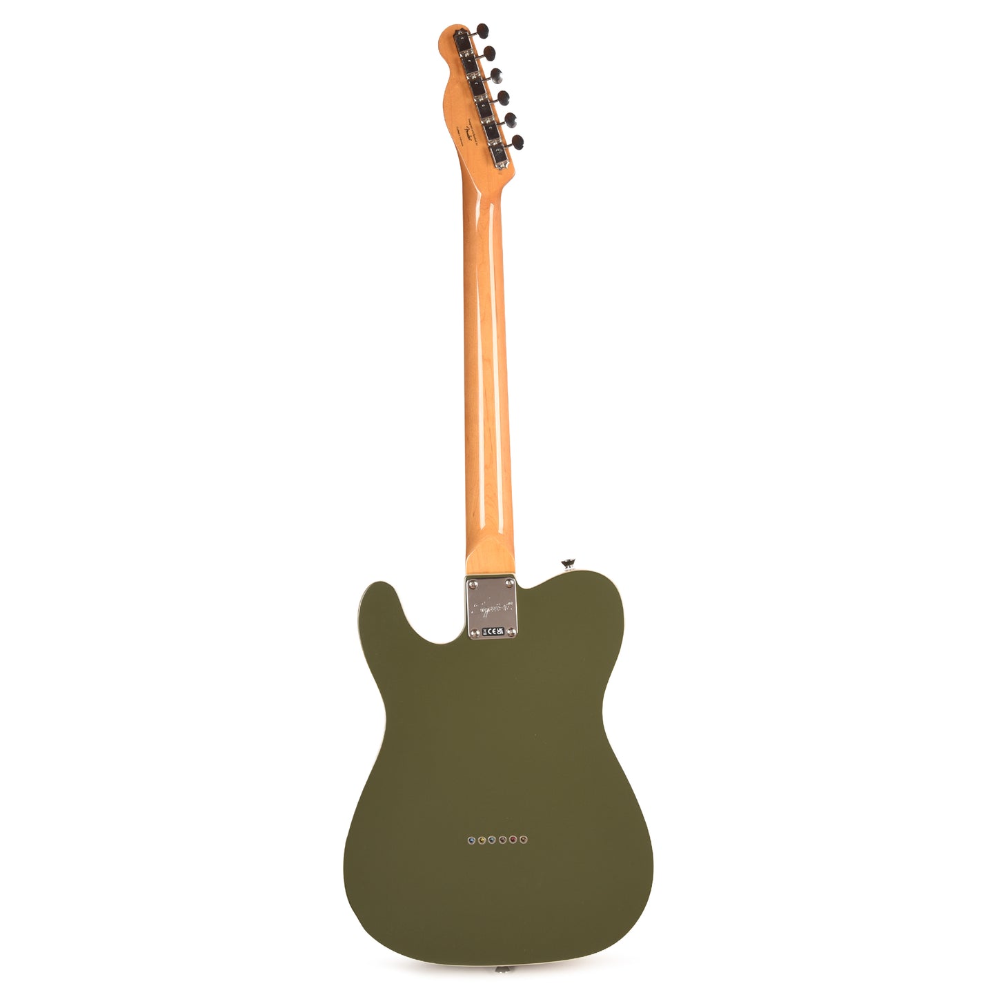 Squier Classic Vibe '60s Custom Telecaster Olive Electric Guitars / Solid Body