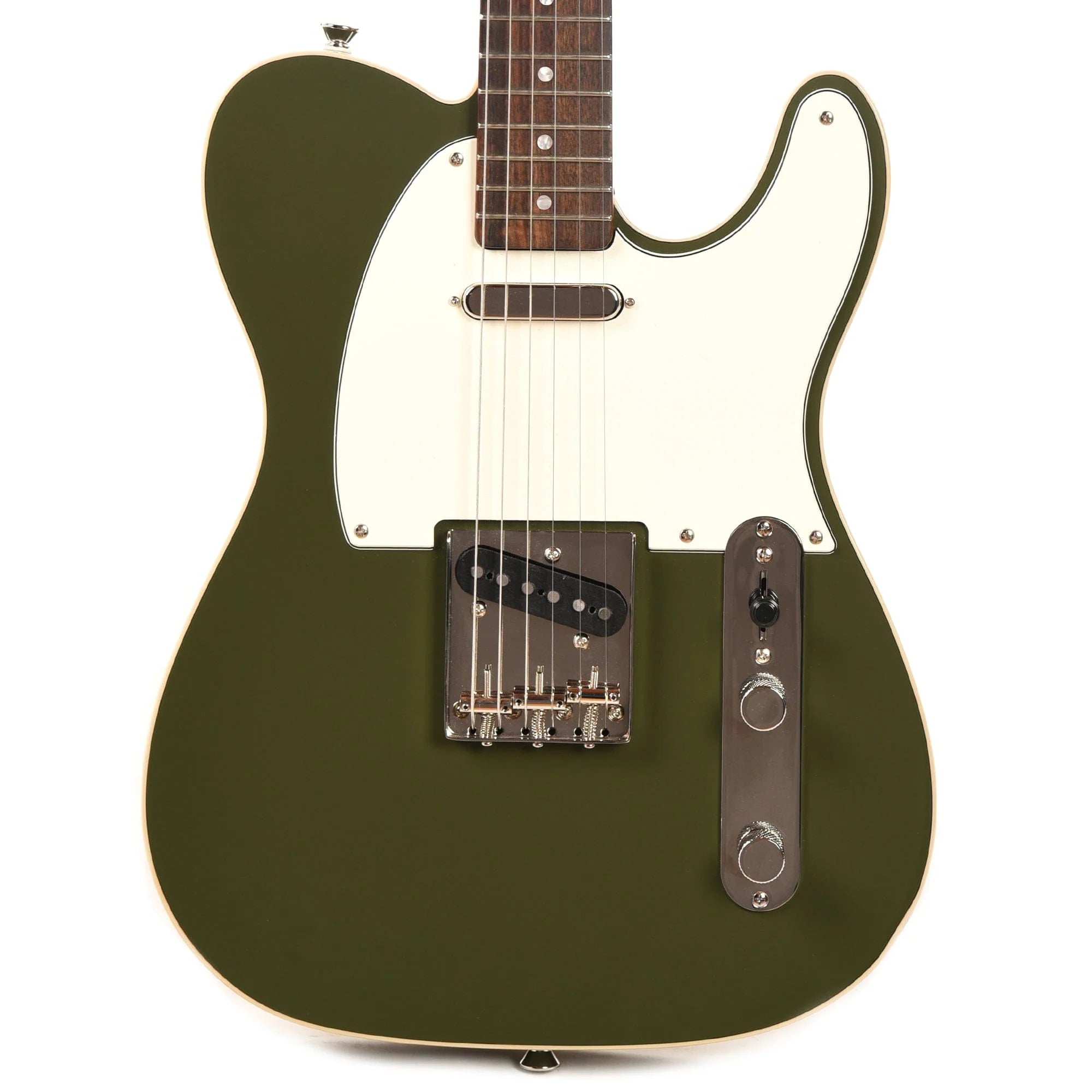 Squier Classic Vibe '60s Custom Telecaster Olive Electric Guitars / Solid Body