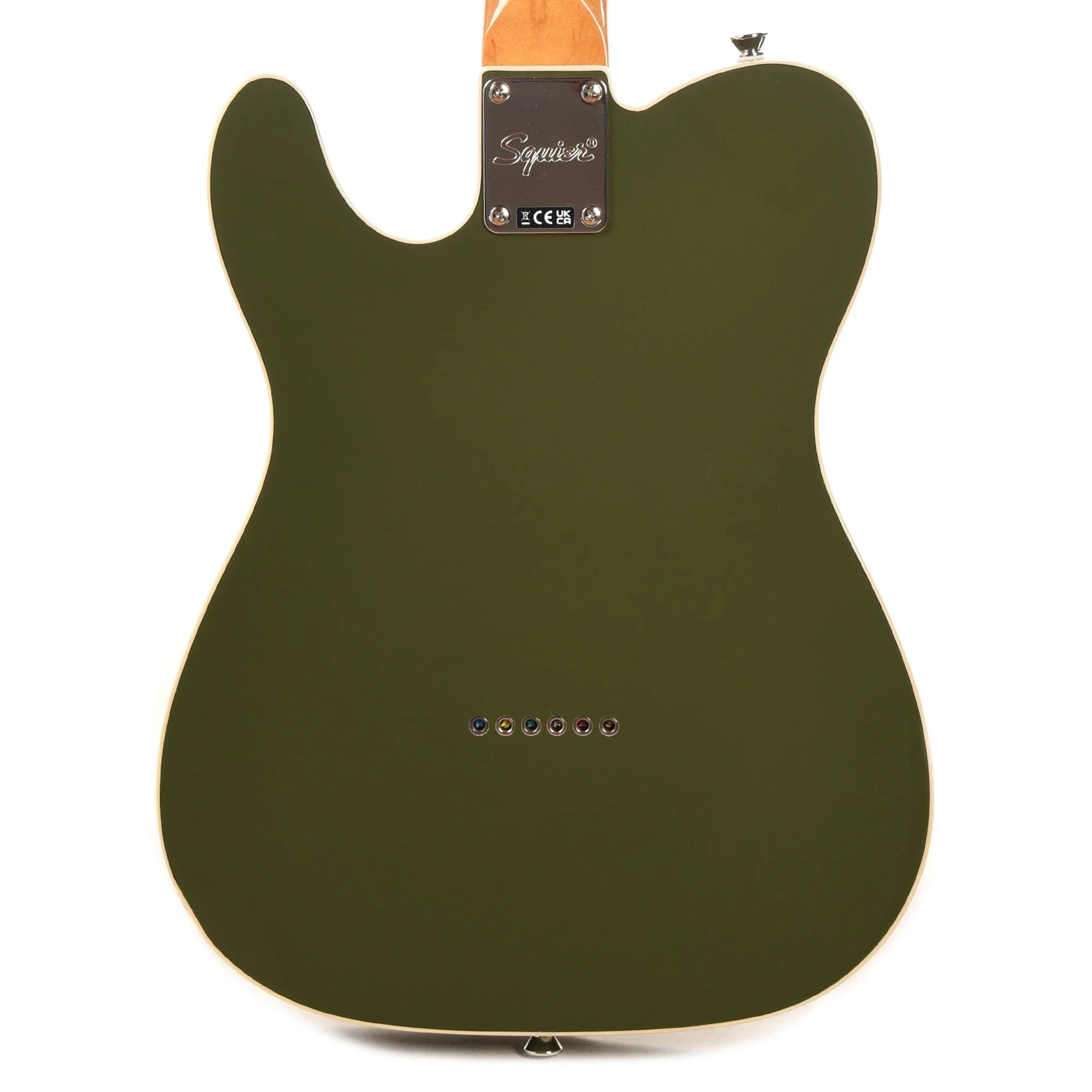 Squier Classic Vibe '60s Custom Telecaster Olive Electric Guitars / Solid Body