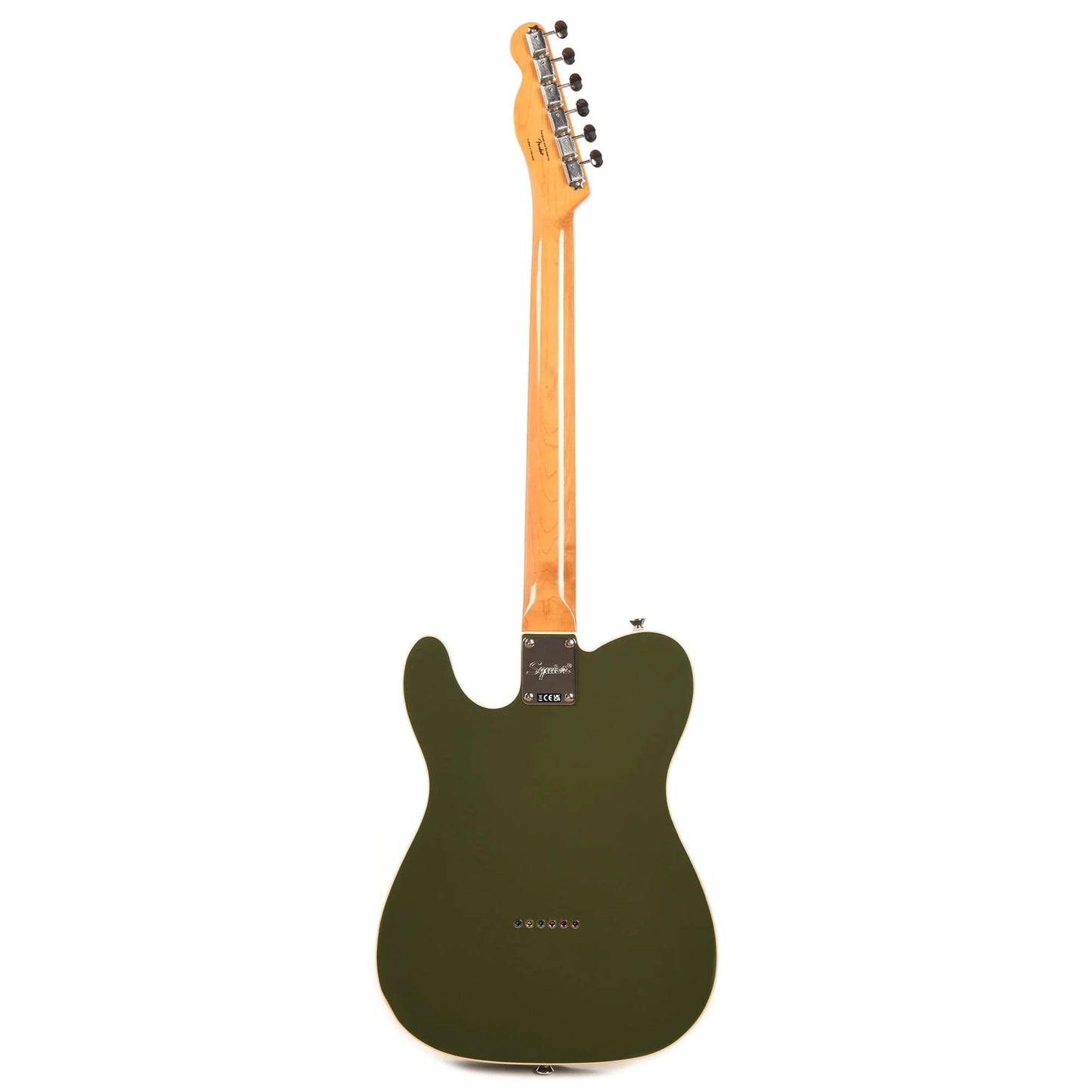 Squier Classic Vibe '60s Custom Telecaster Olive Electric Guitars / Solid Body