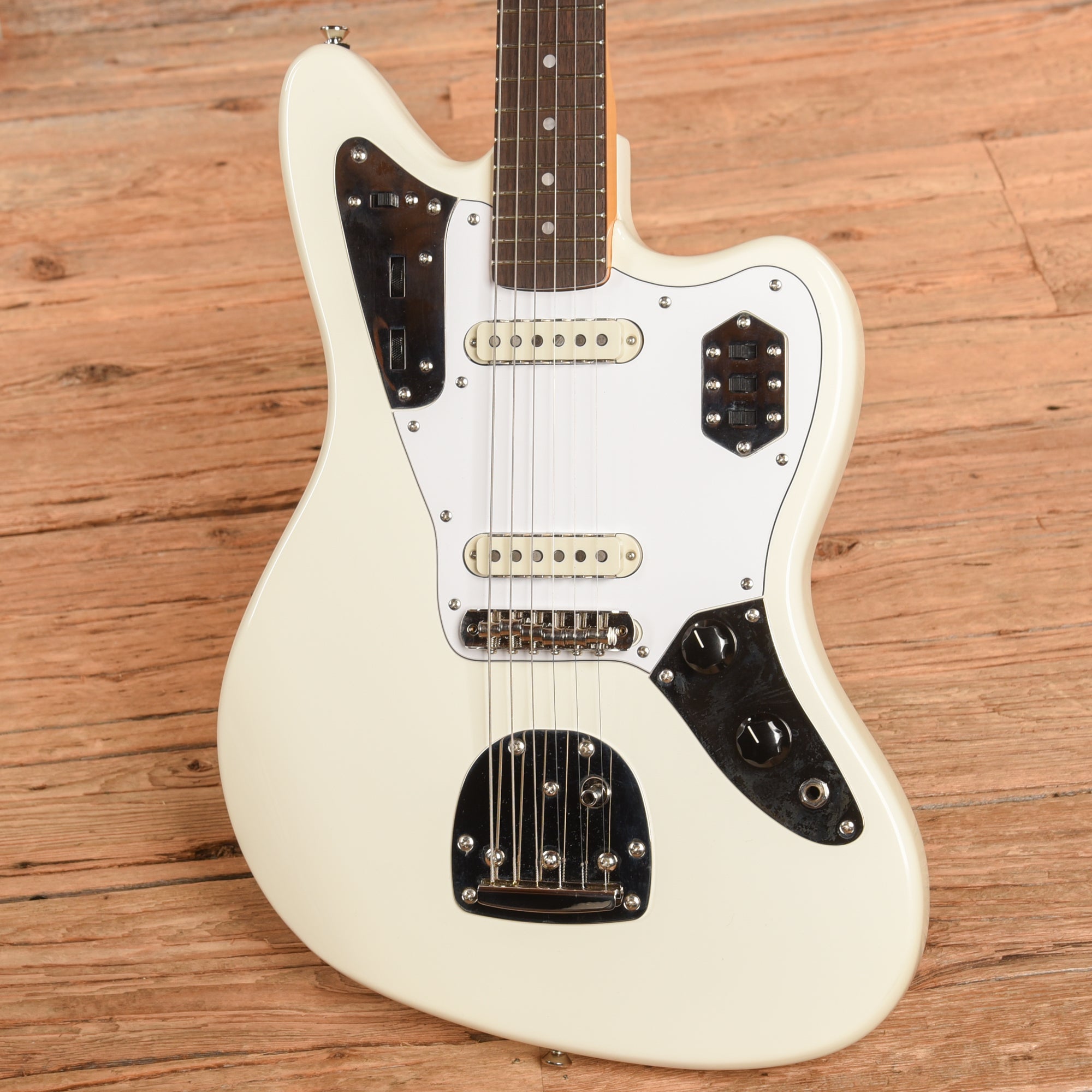 Squier Classic Vibe '60s Jaguar Olympic White 2024 Electric Guitars / Solid Body