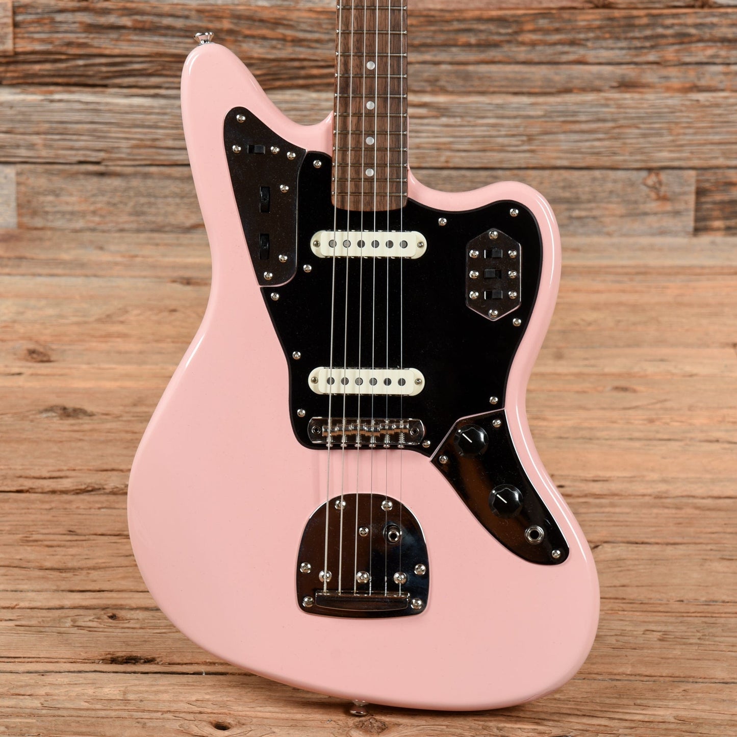 Squier Classic Vibe 60s Jaguar Shell Pink 2021 Electric Guitars / Solid Body