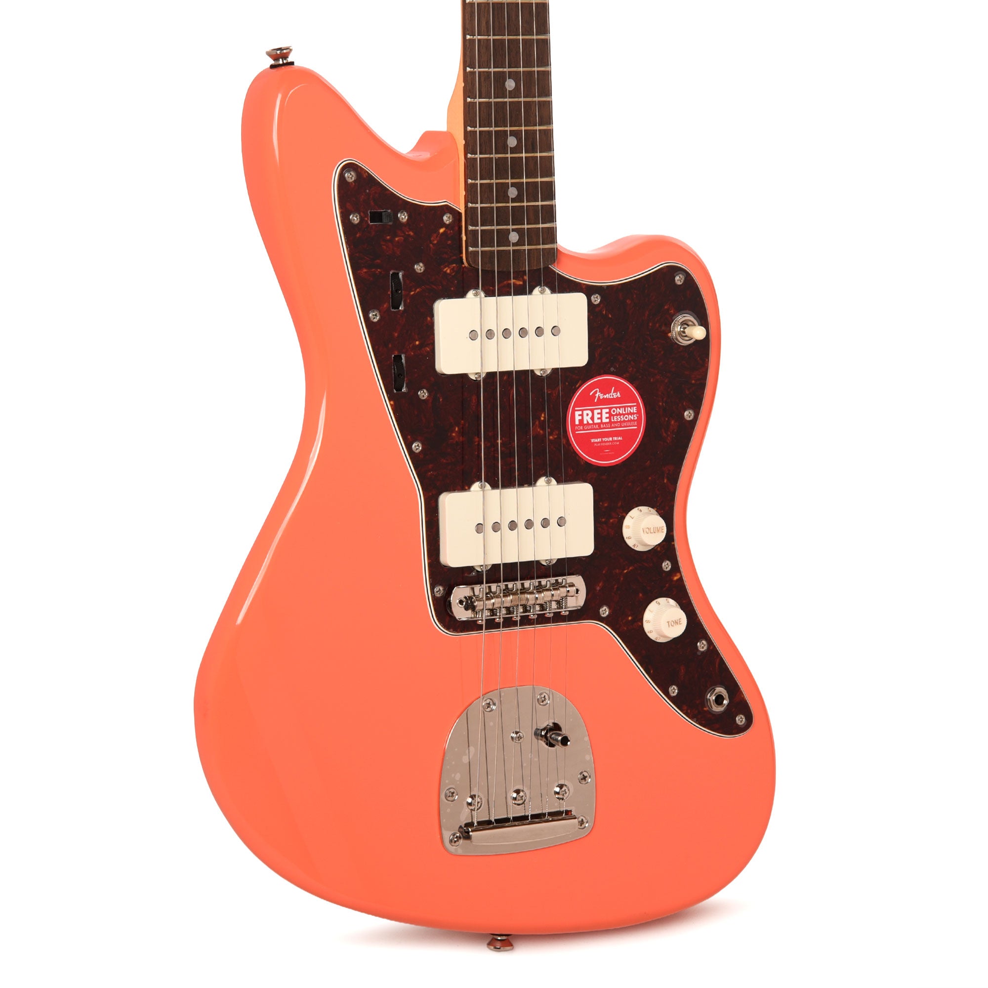Squier Classic Vibe '60s Jazzmaster Tahitian Coral Electric Guitars / Solid Body