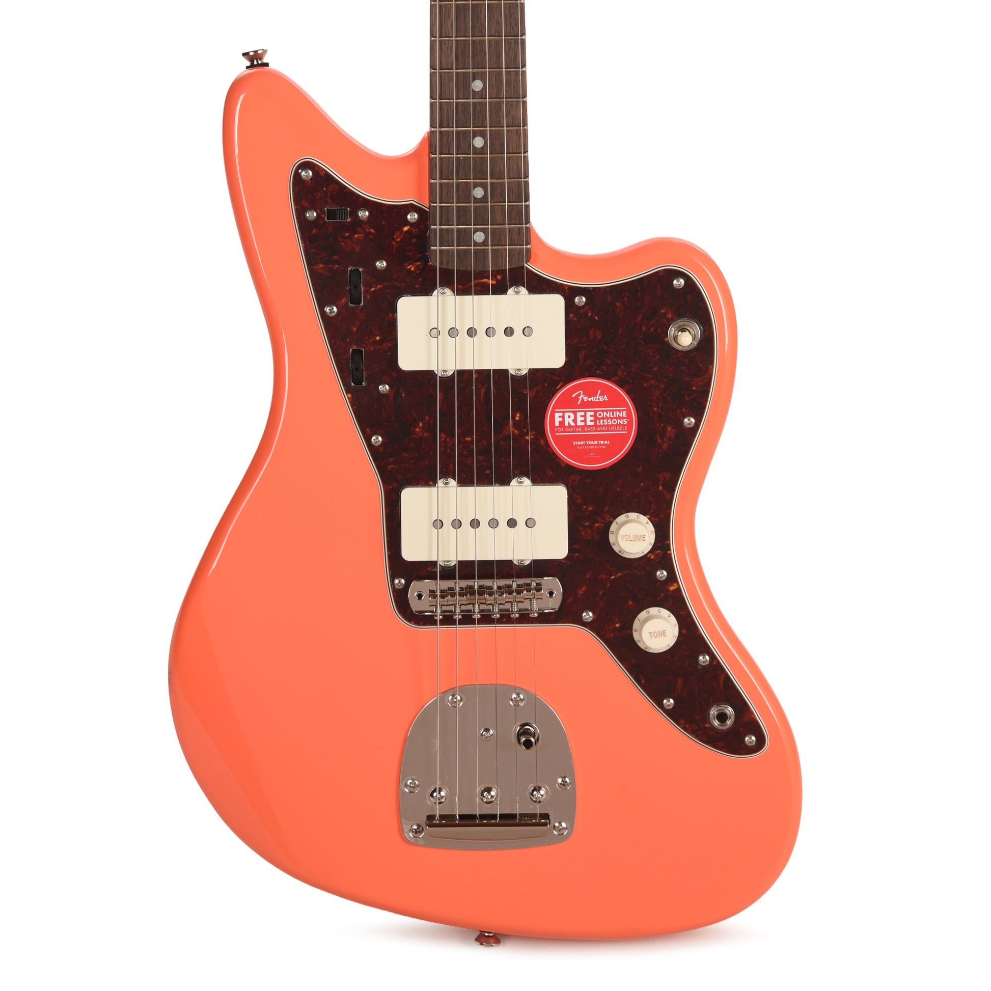 Squier Classic Vibe '60s Jazzmaster Tahitian Coral Electric Guitars / Solid Body