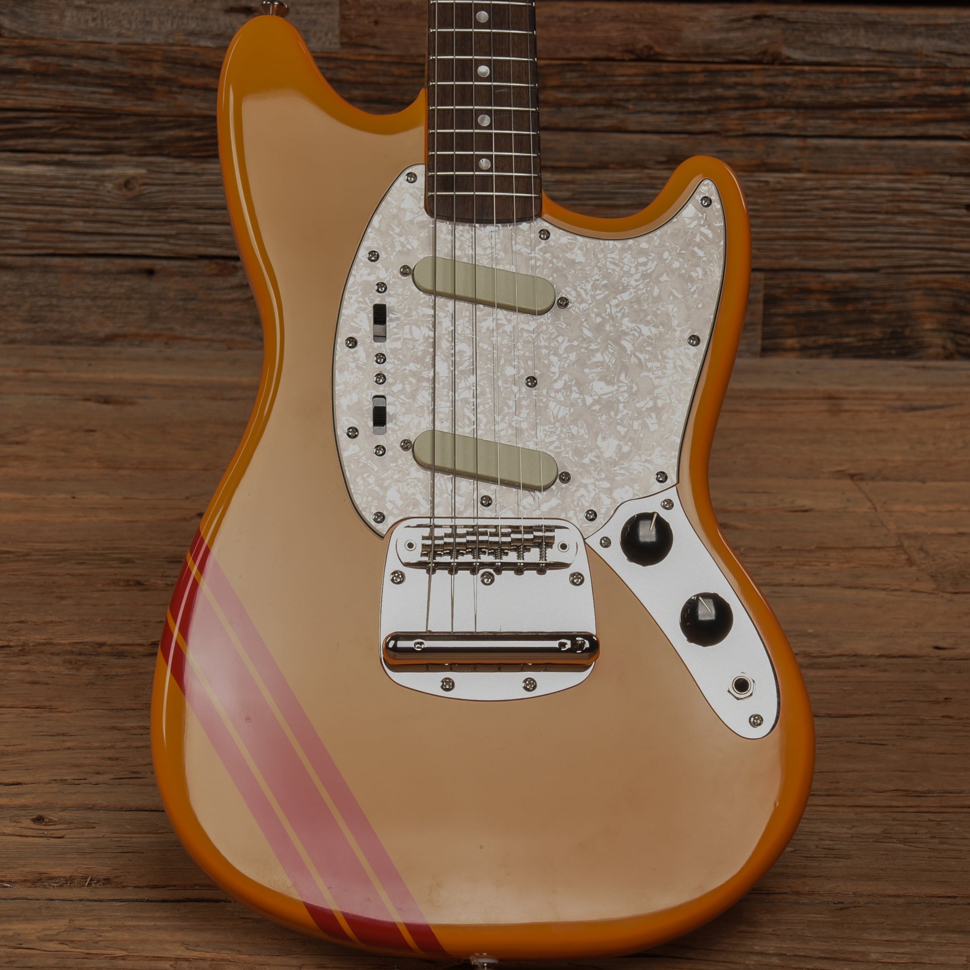 Squier Classic Vibe 60s Mustang Competition Orange 2022 Electric Guitars / Solid Body