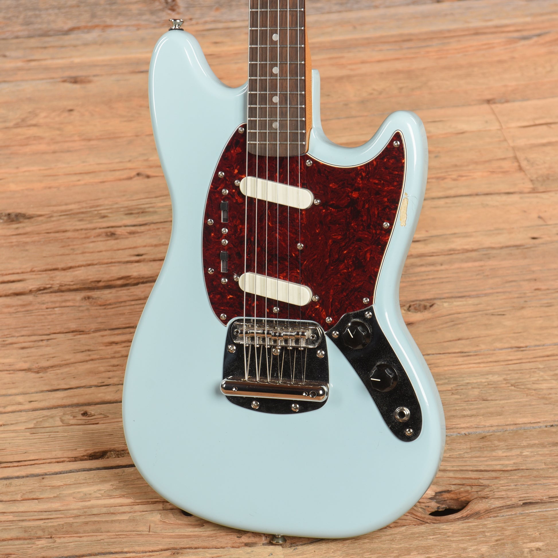 Squier Classic Vibe 60s Mustang Sonic Blue 2021 Electric Guitars / Solid Body