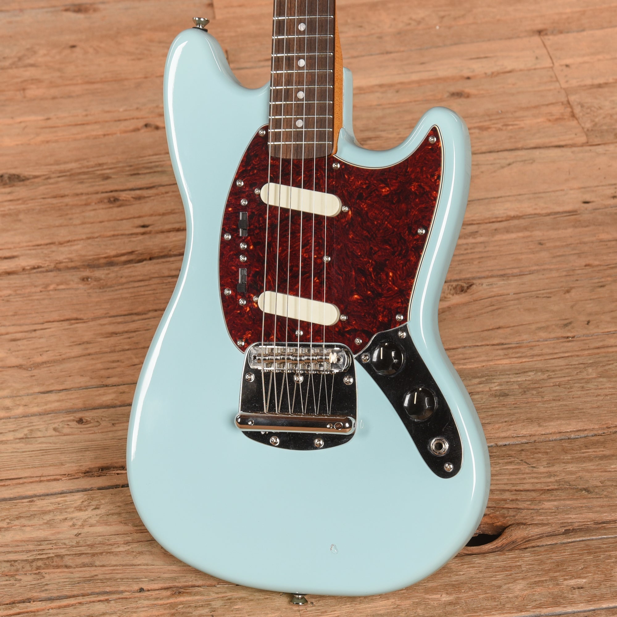 Squier Classic Vibe 60s Mustang Sonic Blue 2022 Electric Guitars / Solid Body