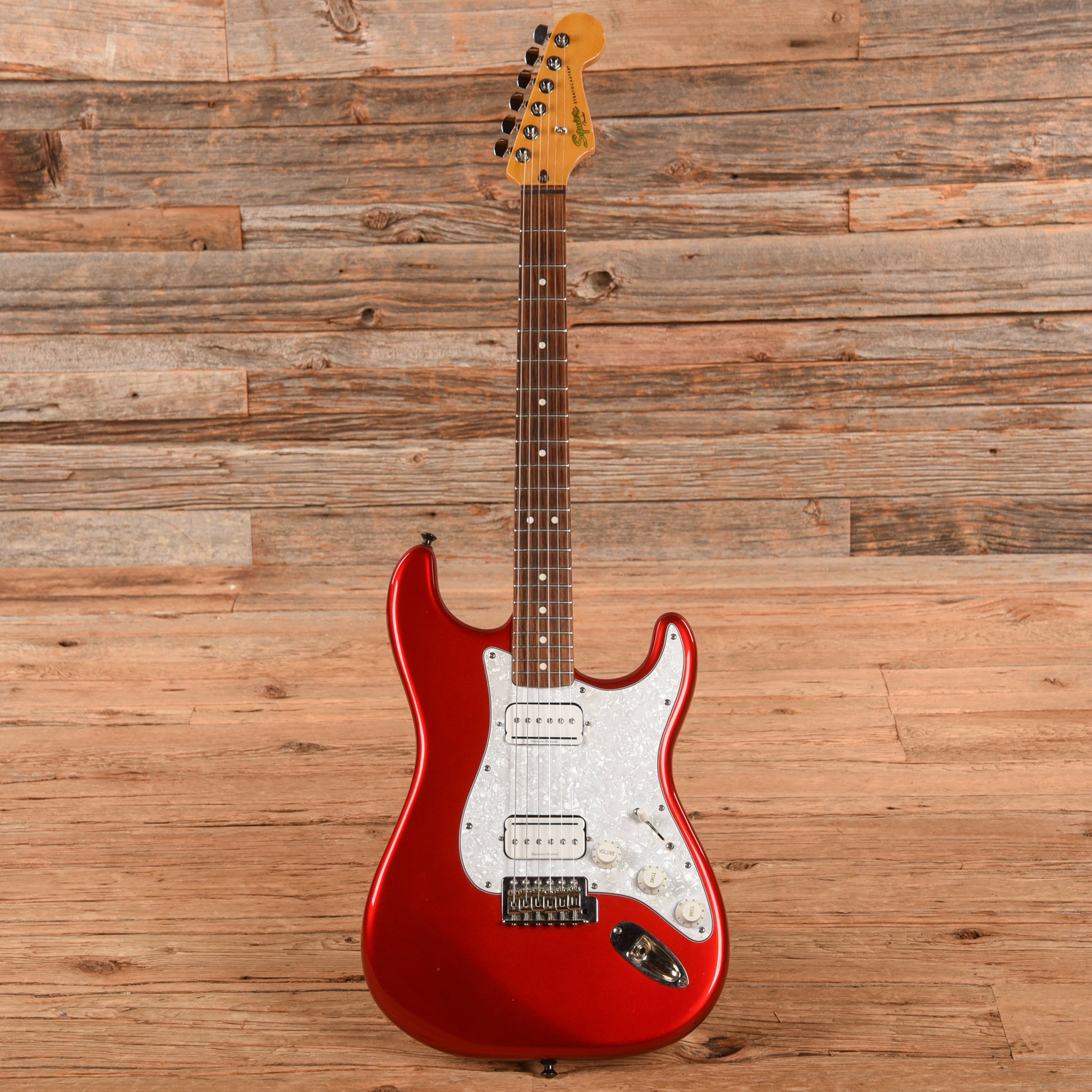 Squier Classic Vibe 60s Stratocaster Candy Apple Red 2010 Electric Guitars / Solid Body
