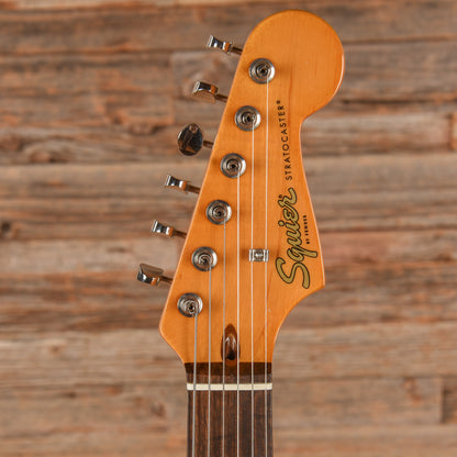 Squier Classic Vibe '60s Stratocaster HSS Shell Pink 3-Ply Parchment Electric Guitars / Solid Body