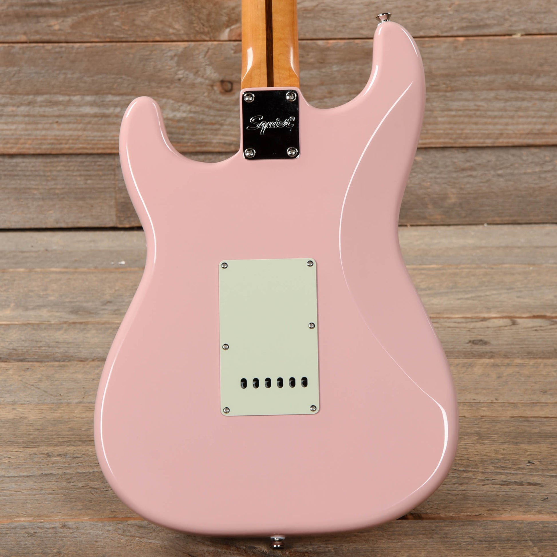 Squier Classic Vibe '60s Stratocaster Shell Pink w/Mint Pickguard Electric Guitars / Solid Body
