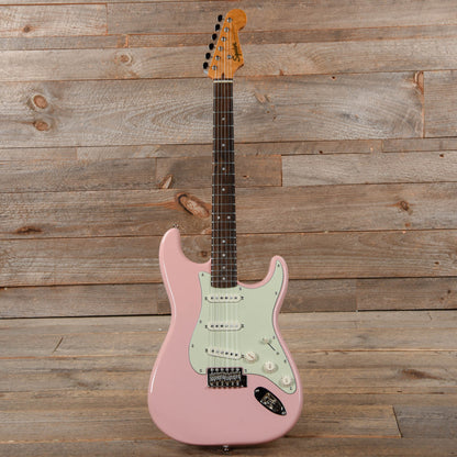 Squier Classic Vibe '60s Stratocaster Shell Pink w/Mint Pickguard Electric Guitars / Solid Body