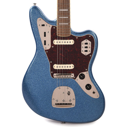 Squier Classic Vibe '70s Jaguar Blue Sparkle Electric Guitars / Solid Body