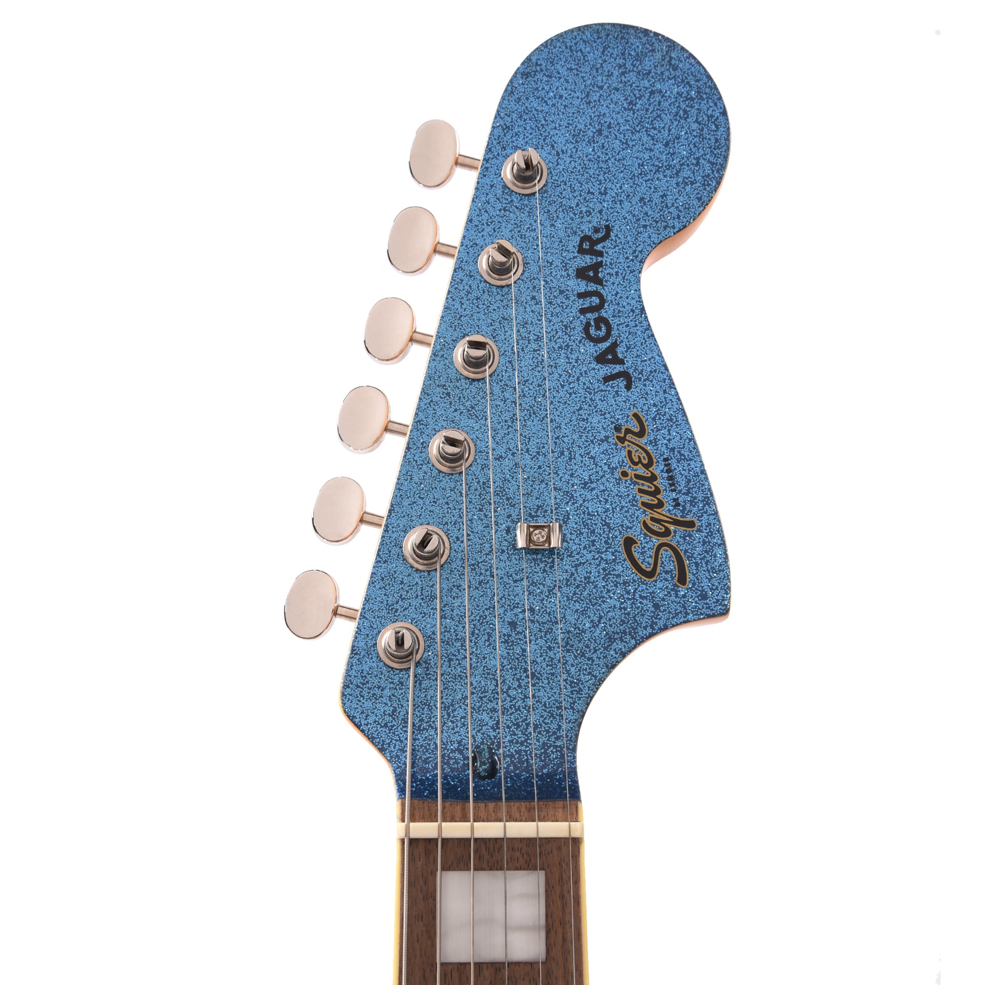 Squier Classic Vibe '70s Jaguar Blue Sparkle Electric Guitars / Solid Body