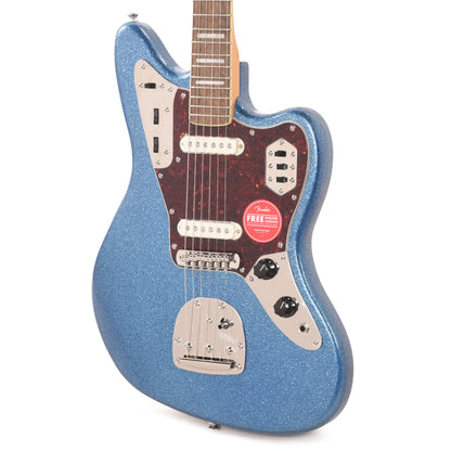 Squier Classic Vibe '70s Jaguar Blue Sparkle Electric Guitars / Solid Body