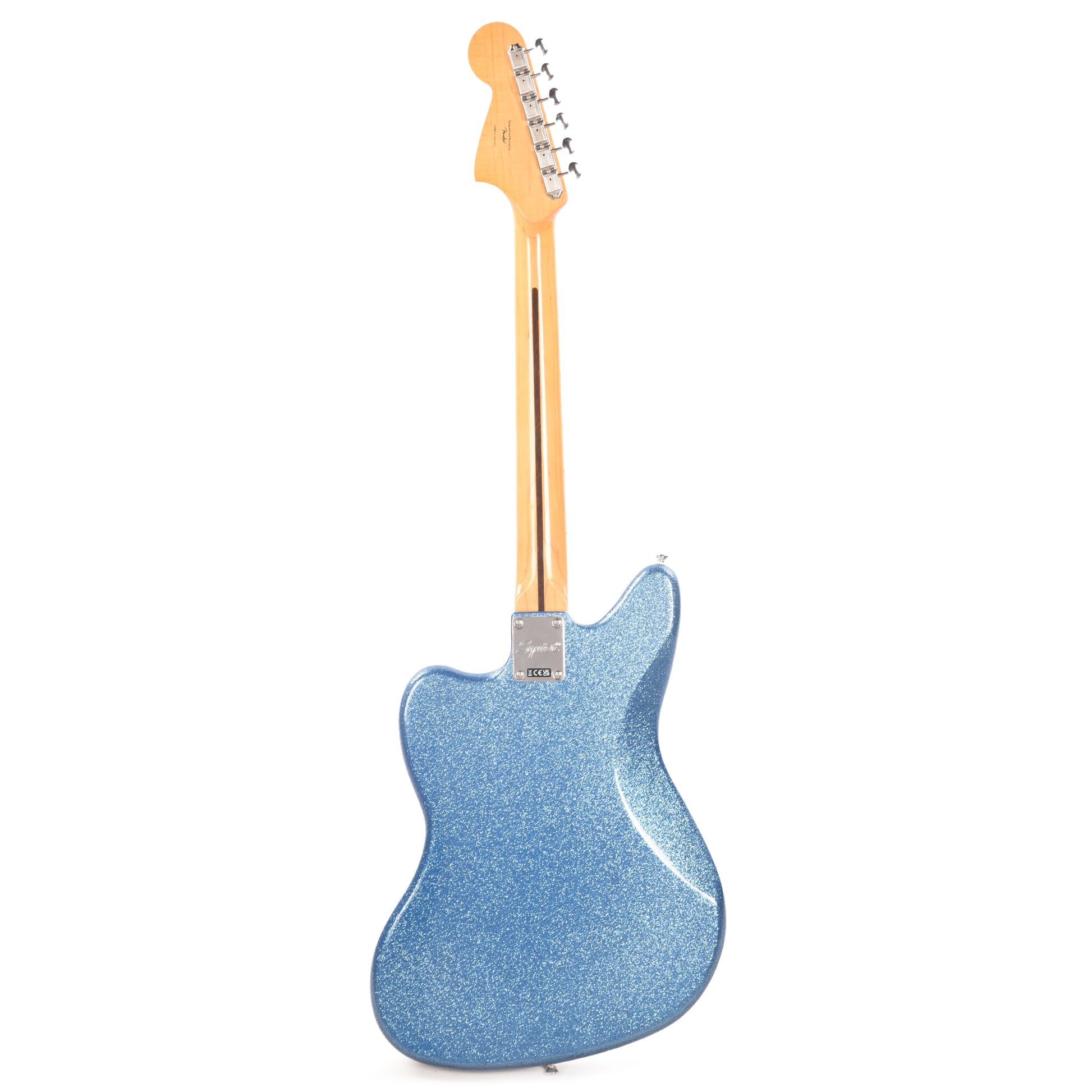 Squier Classic Vibe '70s Jaguar Blue Sparkle Electric Guitars / Solid Body